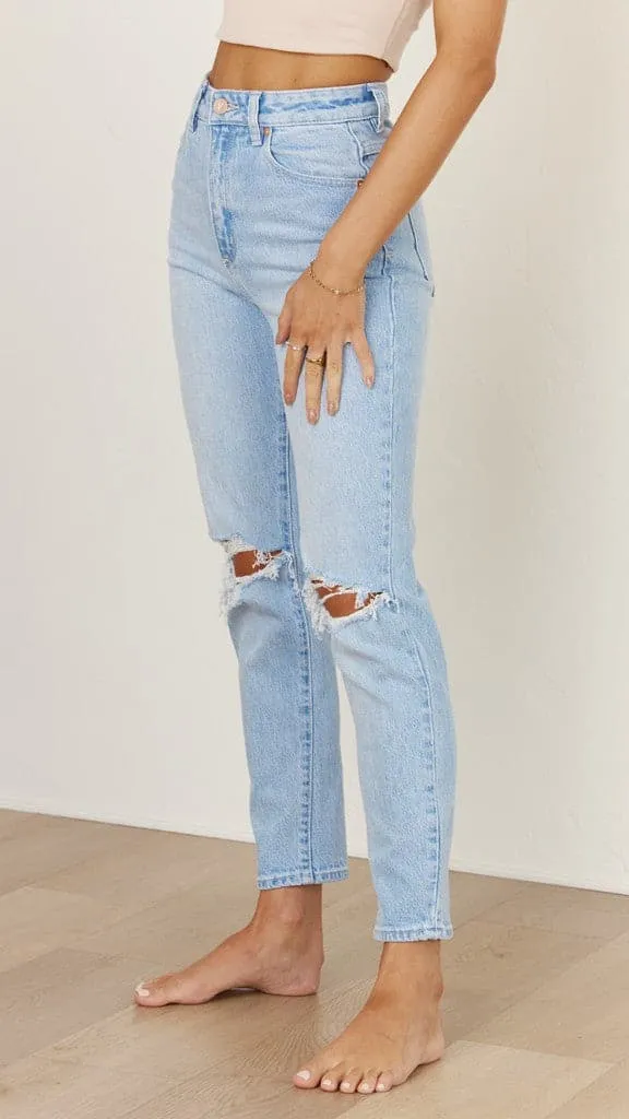 Abrand 94 High Slim Jean - Gina Rip