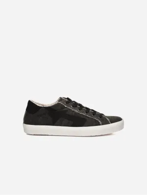 Amelia Women's Organic Cotton Denim Sneakers | Grey