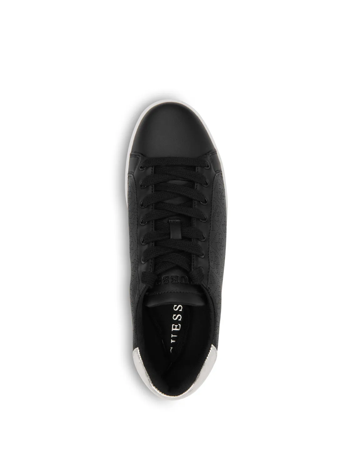 Black Logo Rosalia Low Top Sneakers