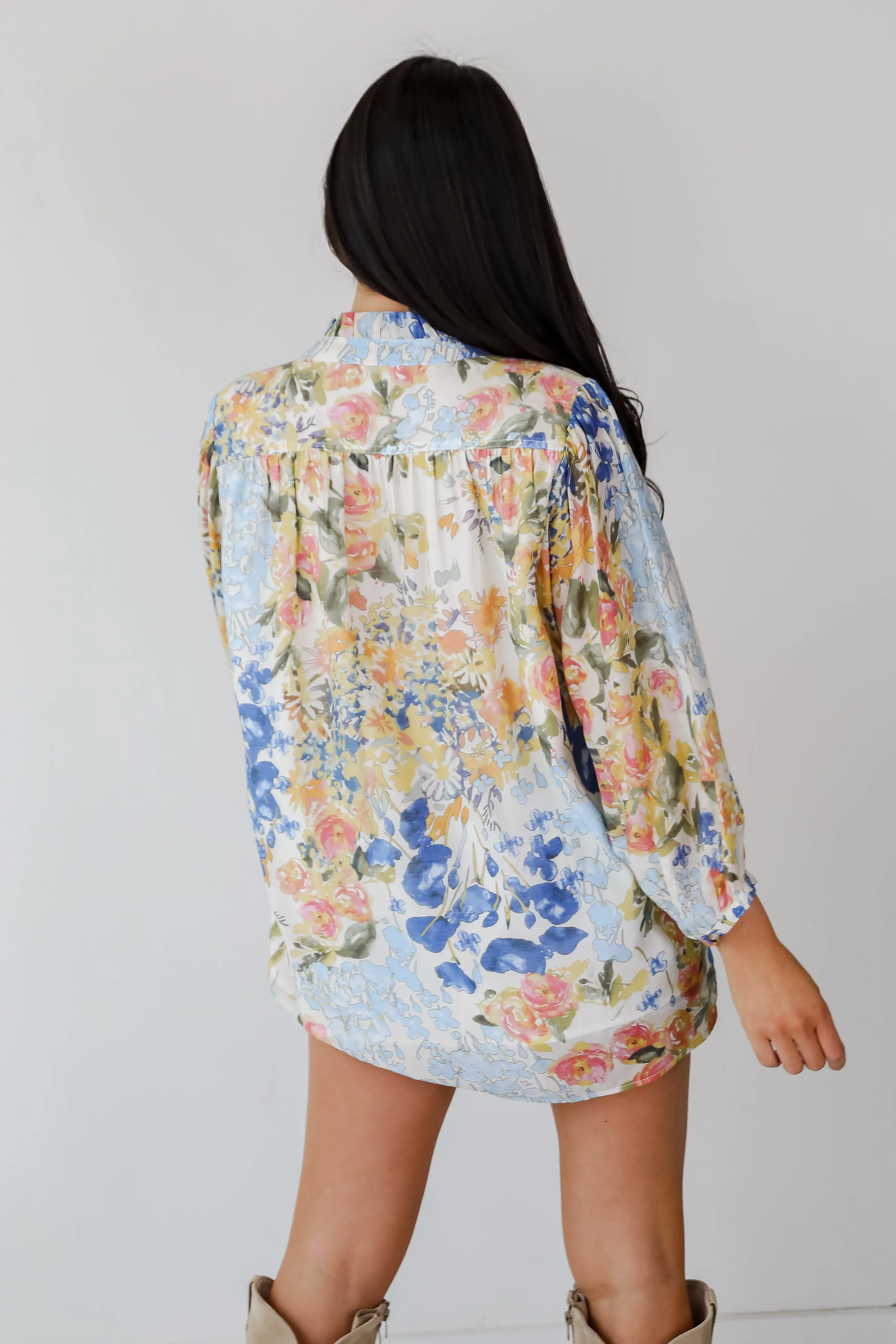 Blooming For Love Floral Blouse
