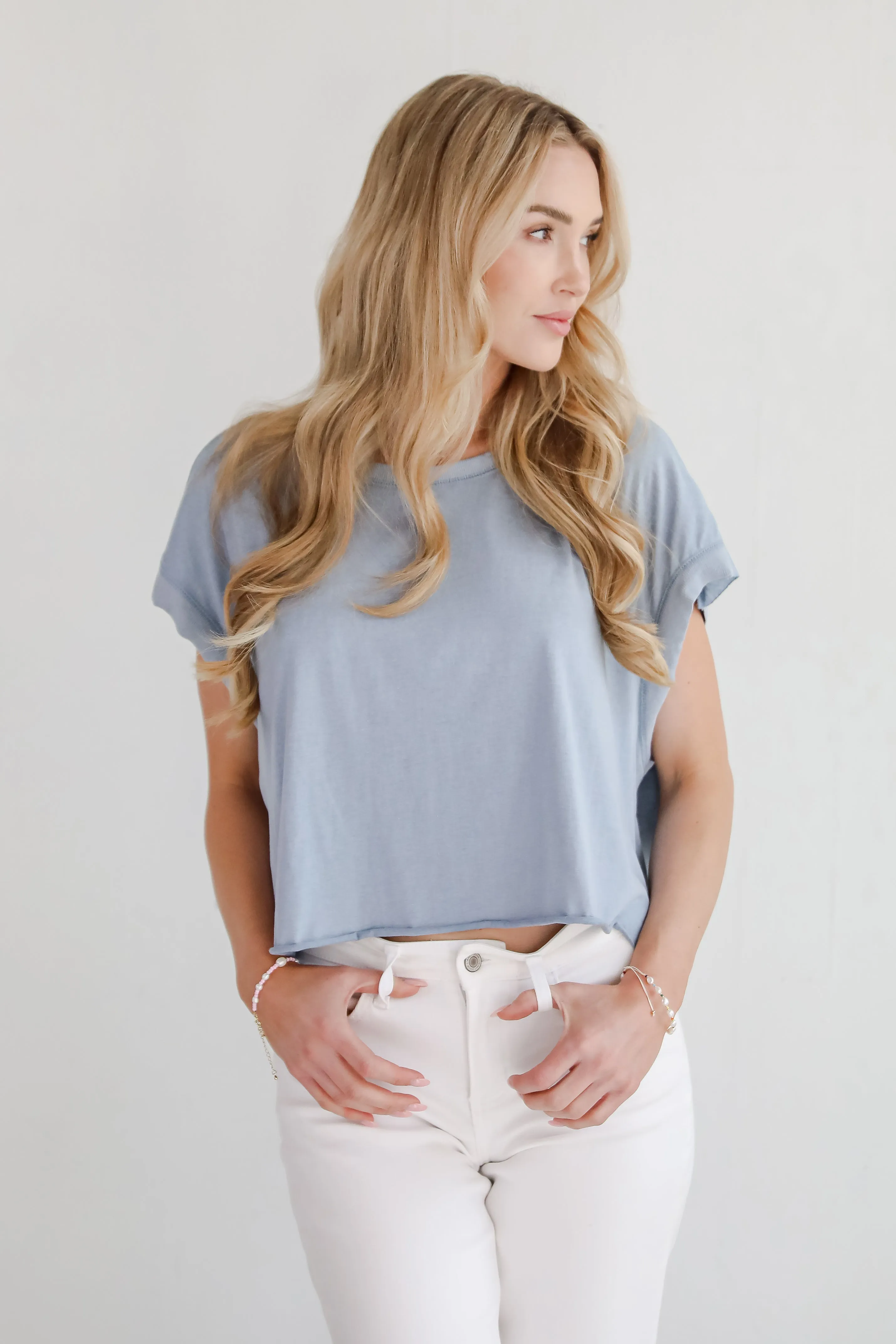 Brynn Open Back Tee
