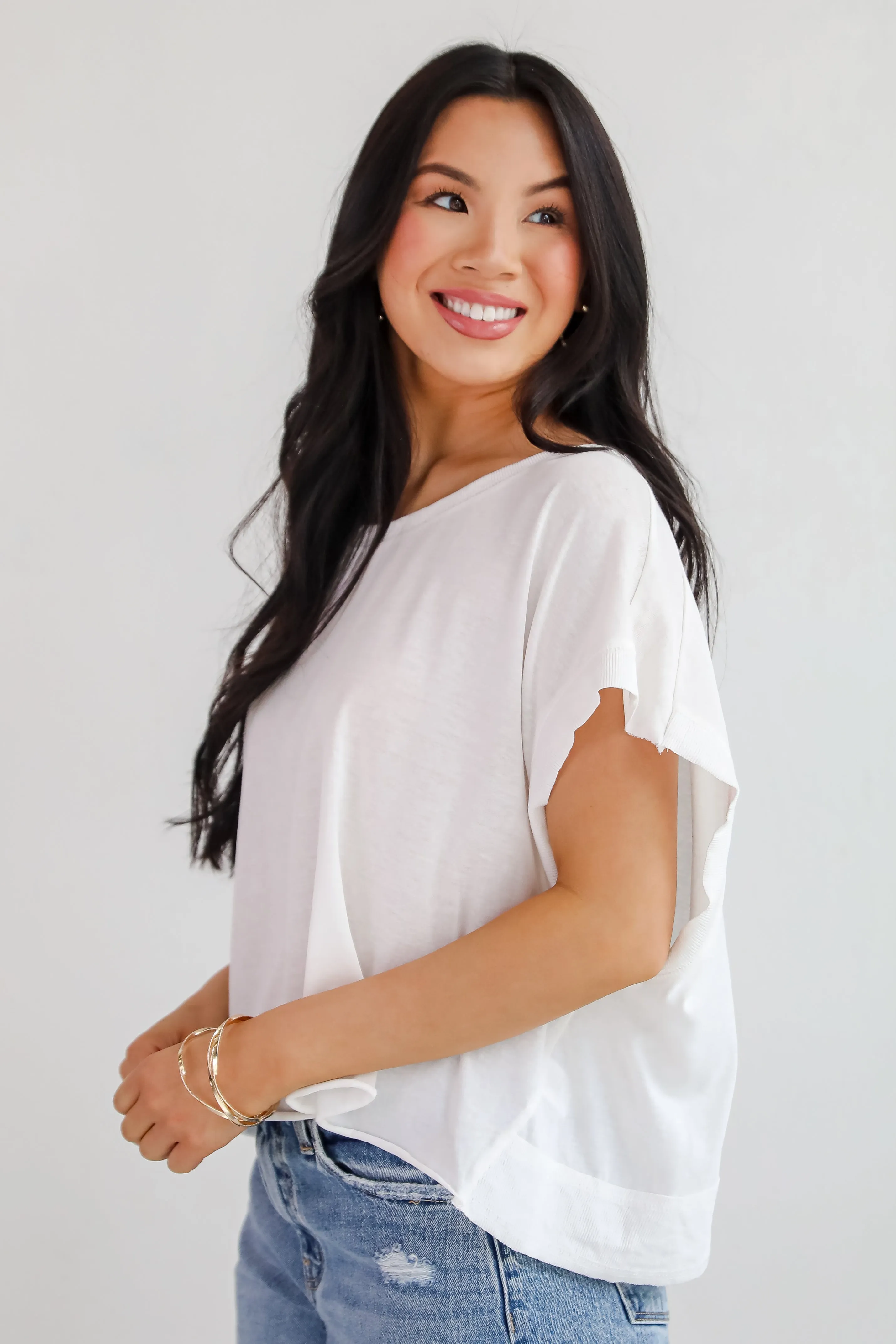 Brynn Open Back Tee