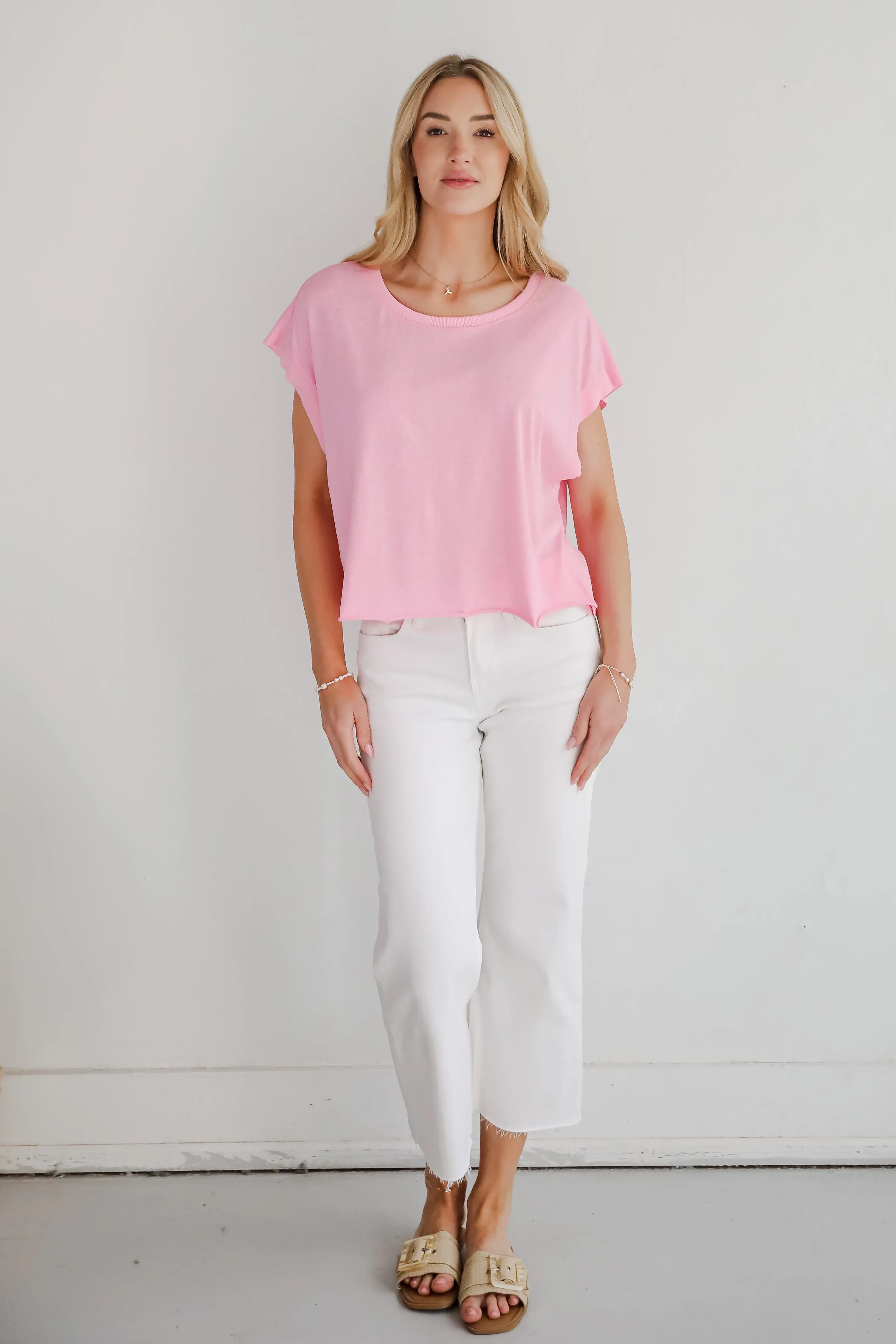 Brynn Open Back Tee