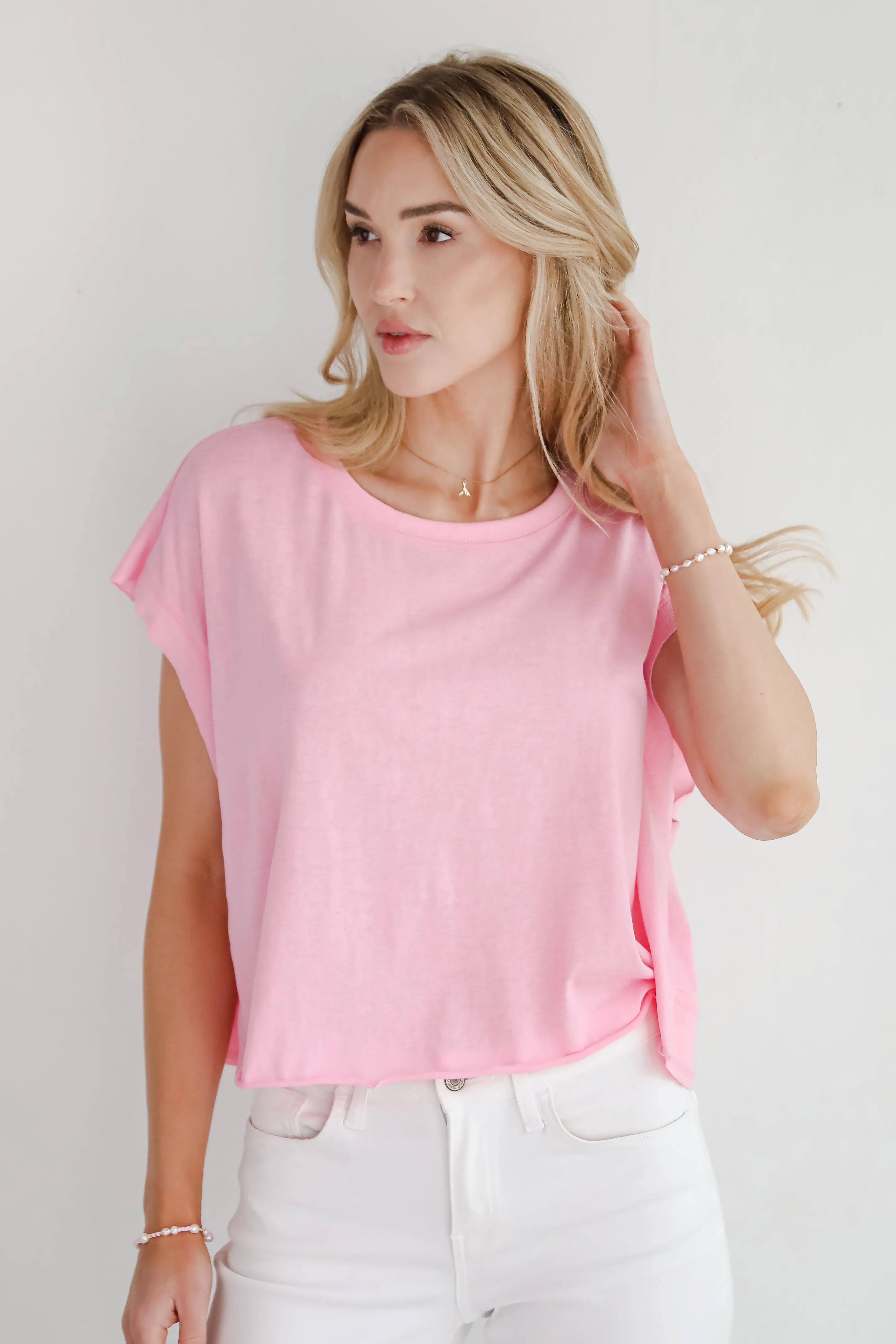 Brynn Open Back Tee