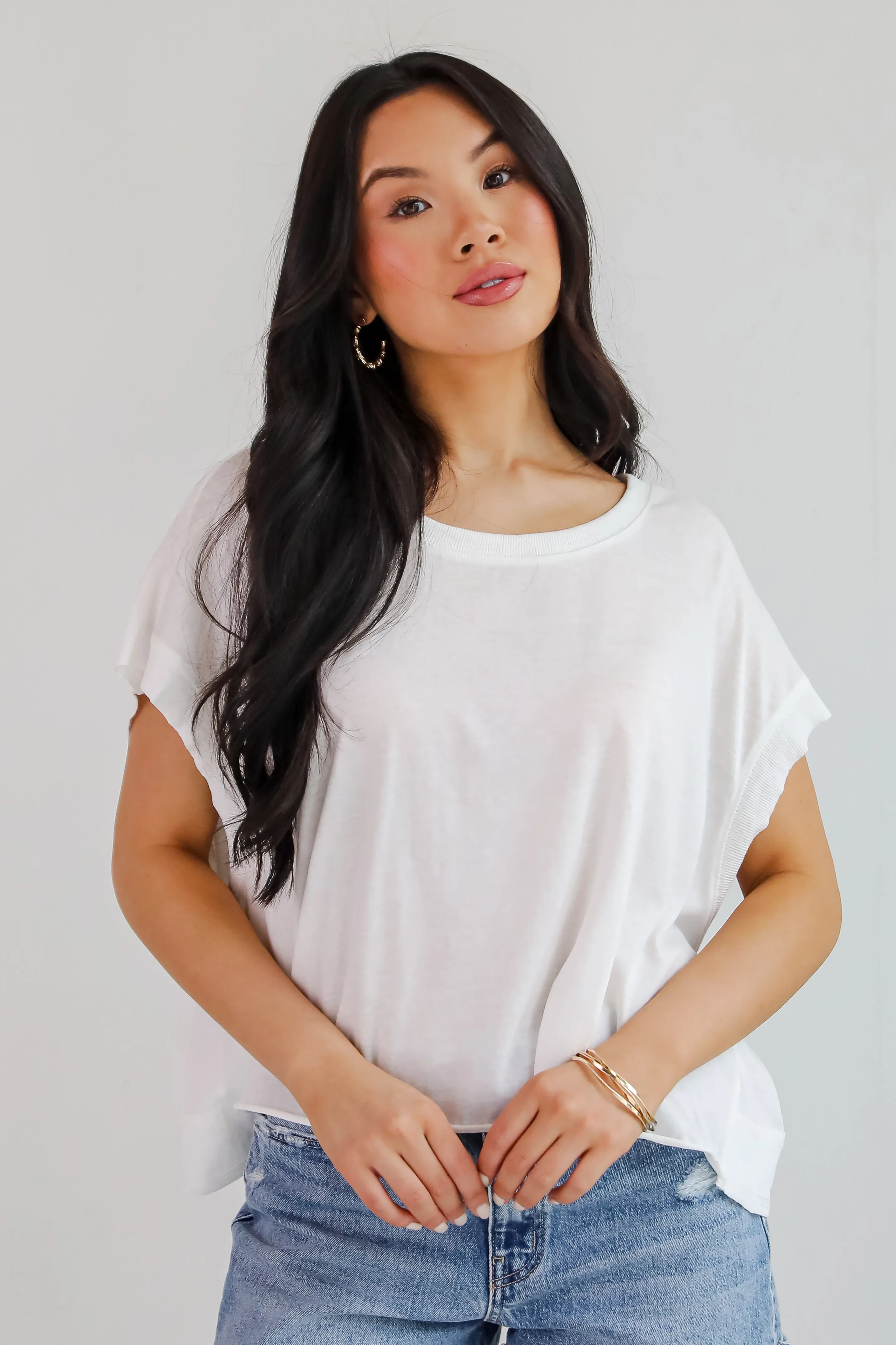 Brynn Open Back Tee
