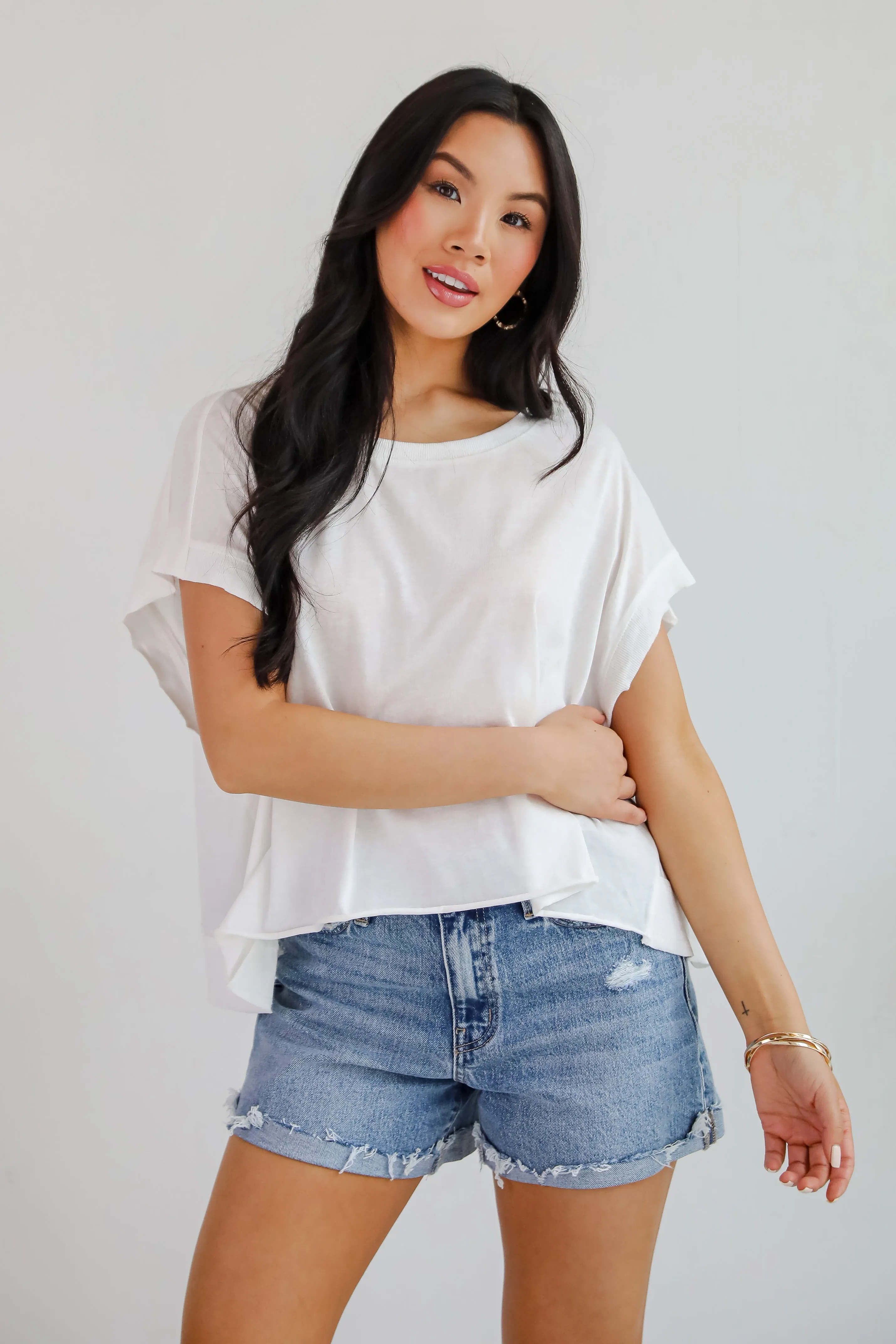Brynn Open Back Tee