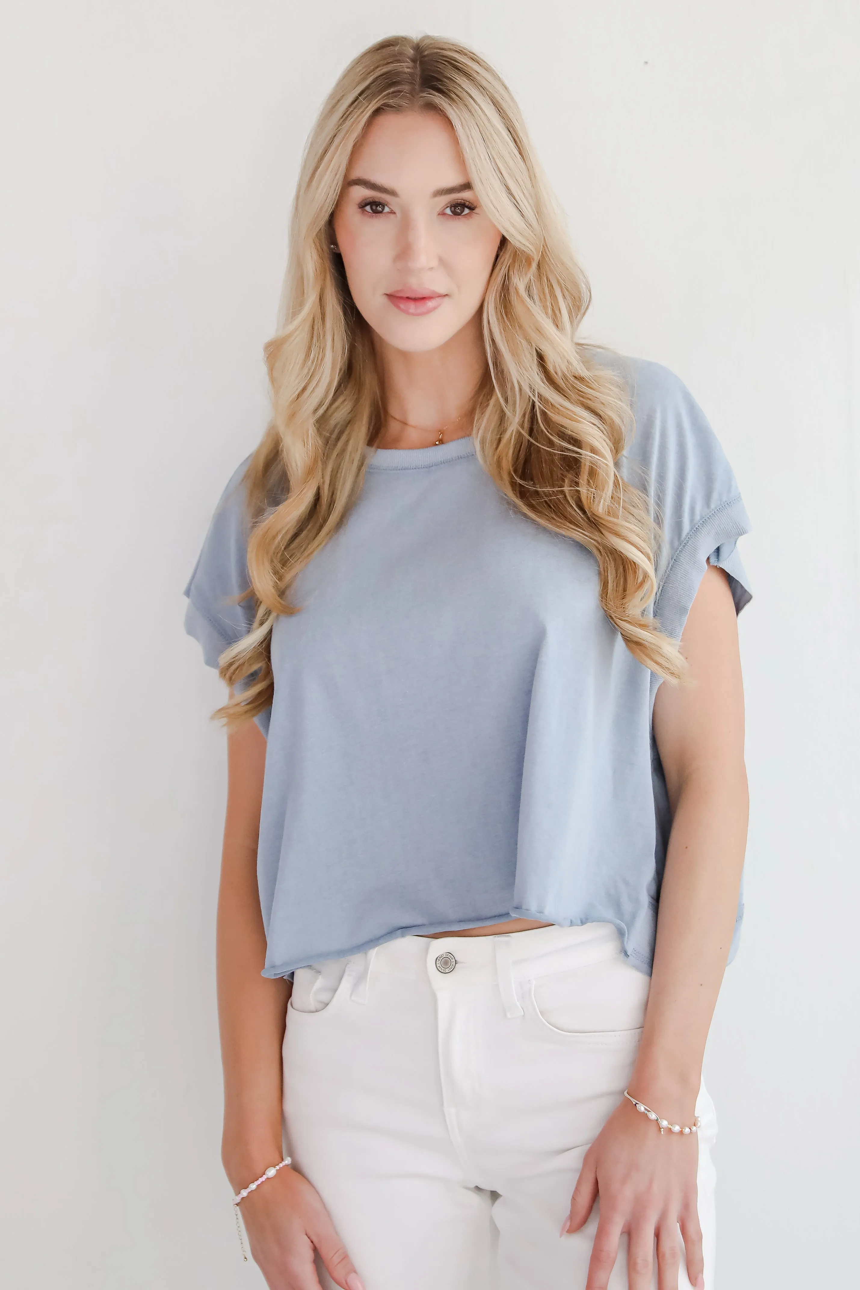 Brynn Open Back Tee