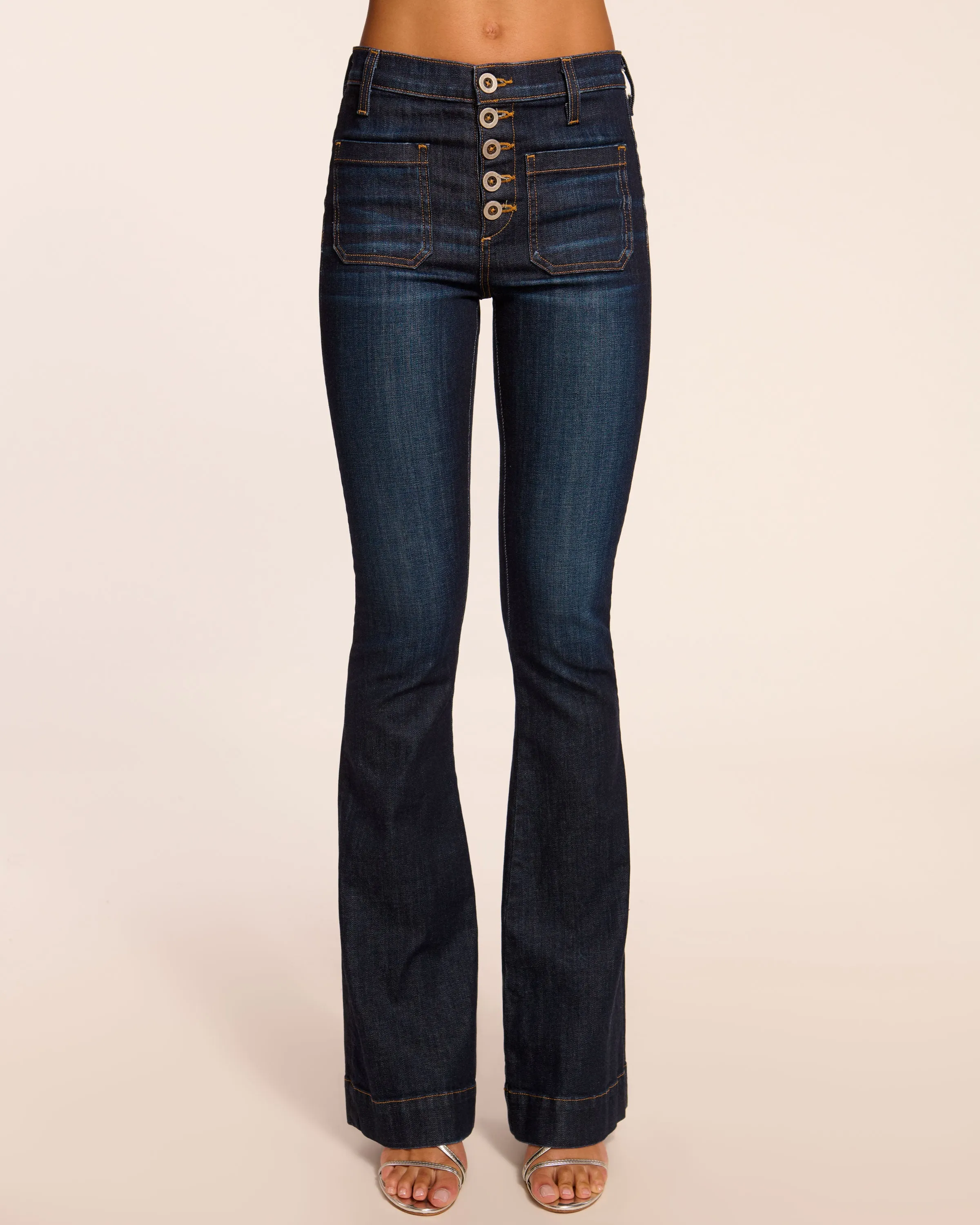 Cindy High-Rise Wide Leg Flare Jean