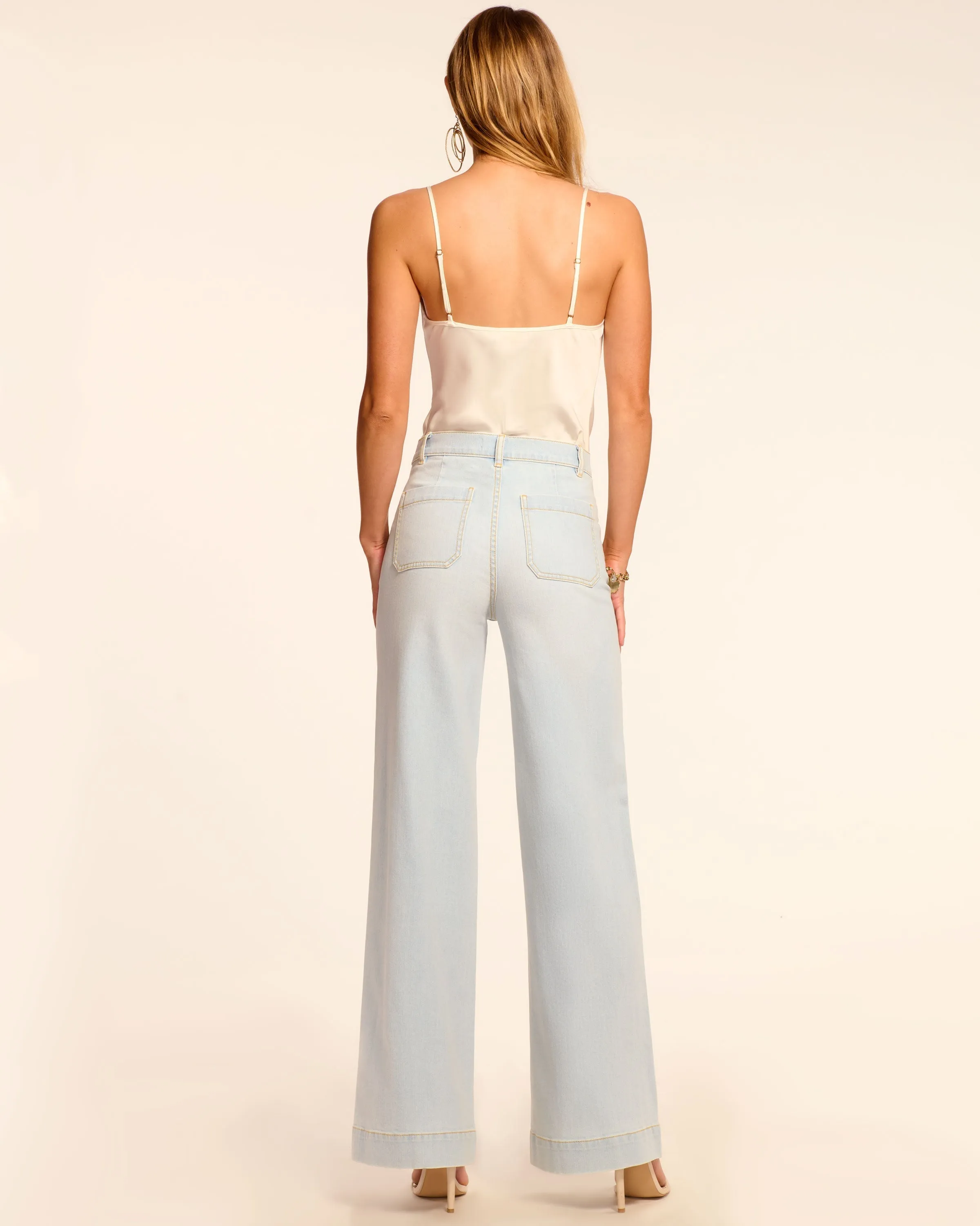 Cindy High-Rise Wide Leg Flare Jean