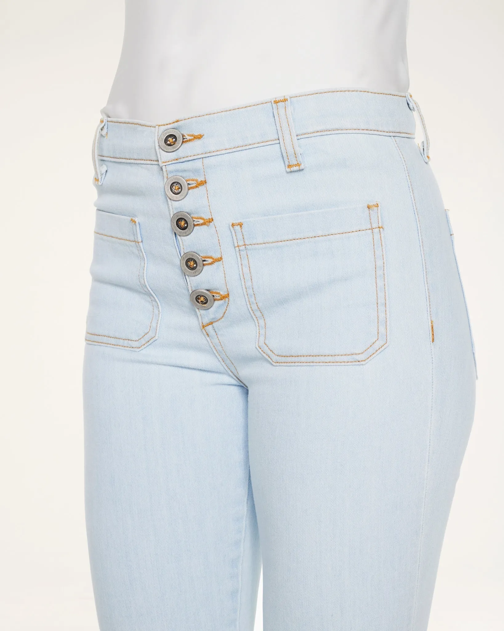 Cindy High-Rise Wide Leg Flare Jean