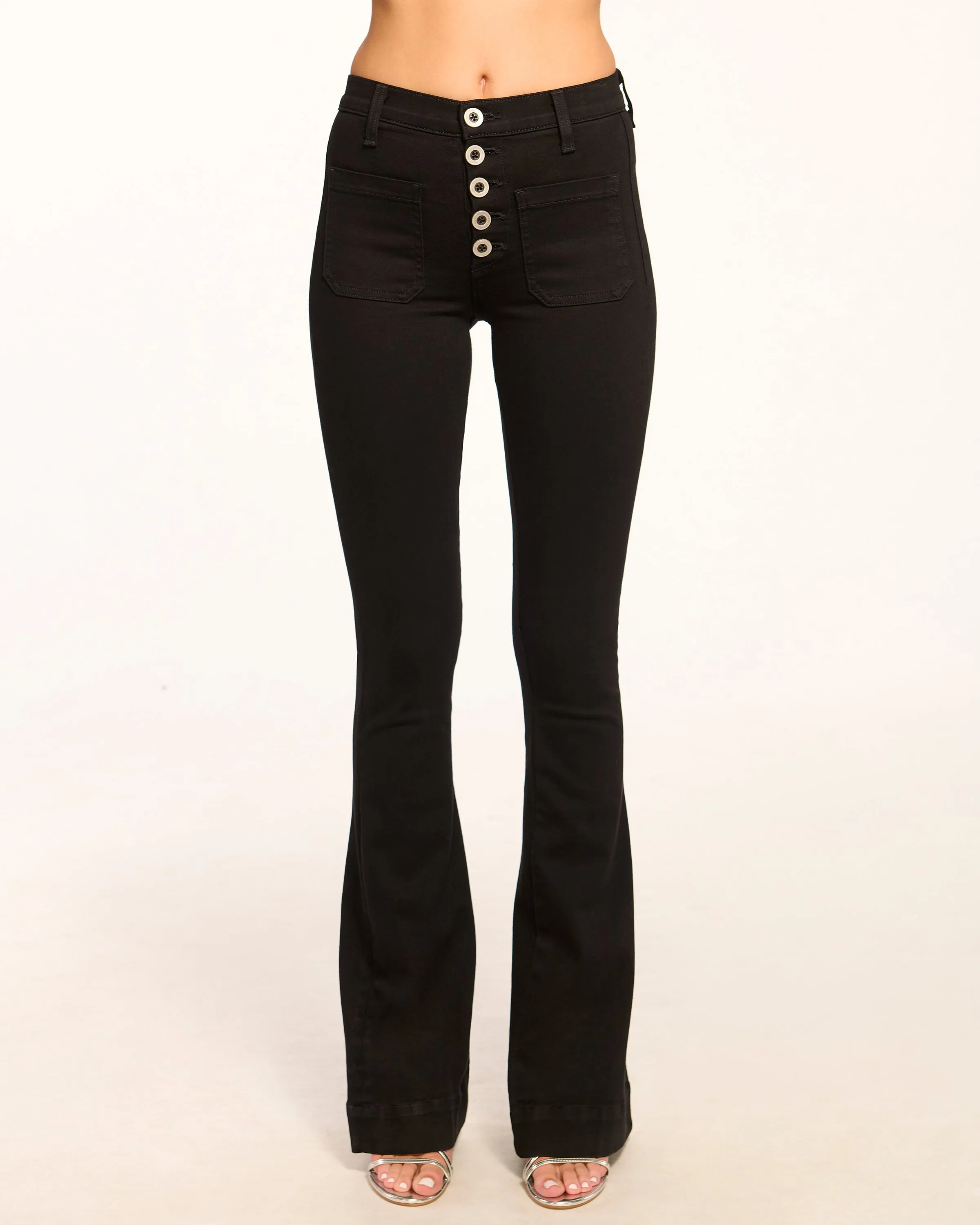 Cindy High-Rise Wide Leg Flare Jean