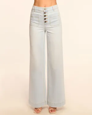 Cindy High-Rise Wide Leg Flare Jean