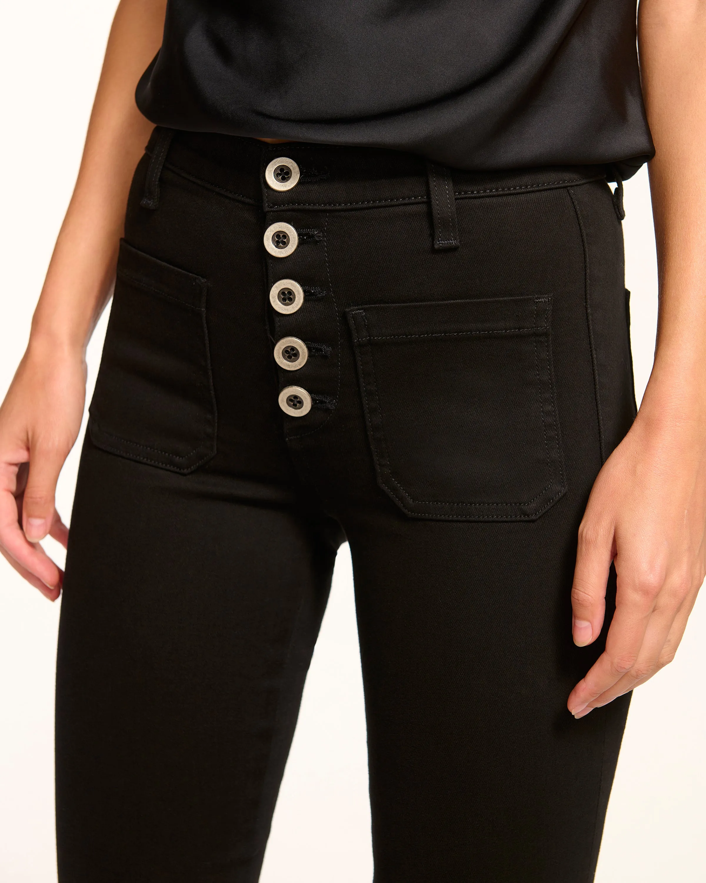 Cindy High-Rise Wide Leg Flare Jean