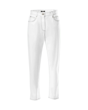 Contrasting Stitch Boyfriend Jeans