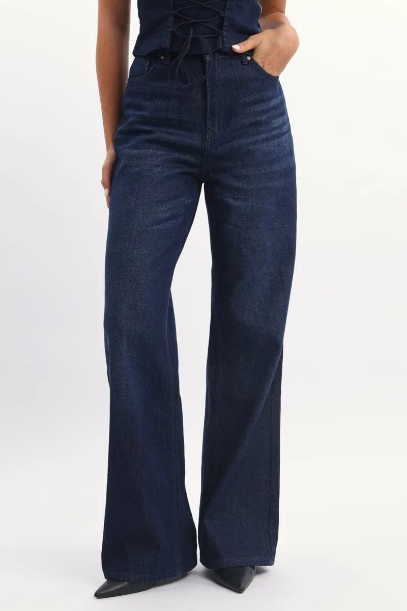 Denim Baggy Jeans Low rise