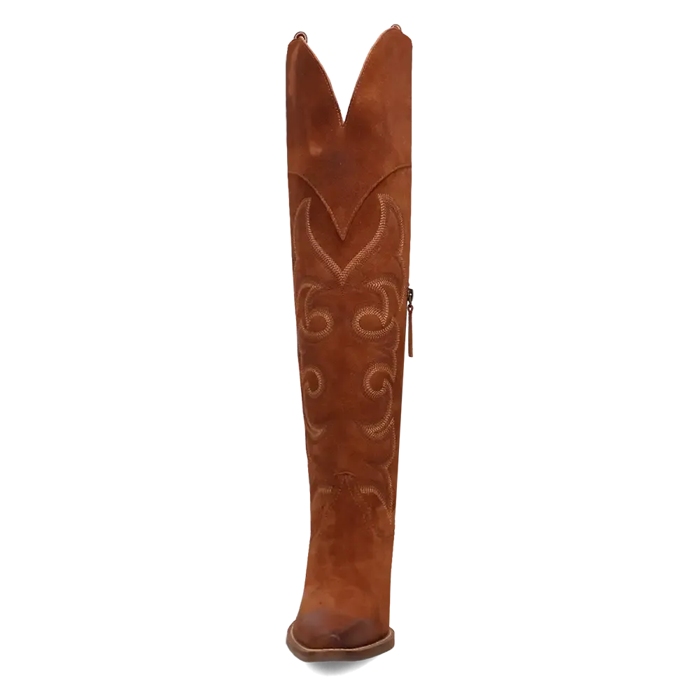 Dingo Primadonna - Women's Suede Leather Cowgirl Boots