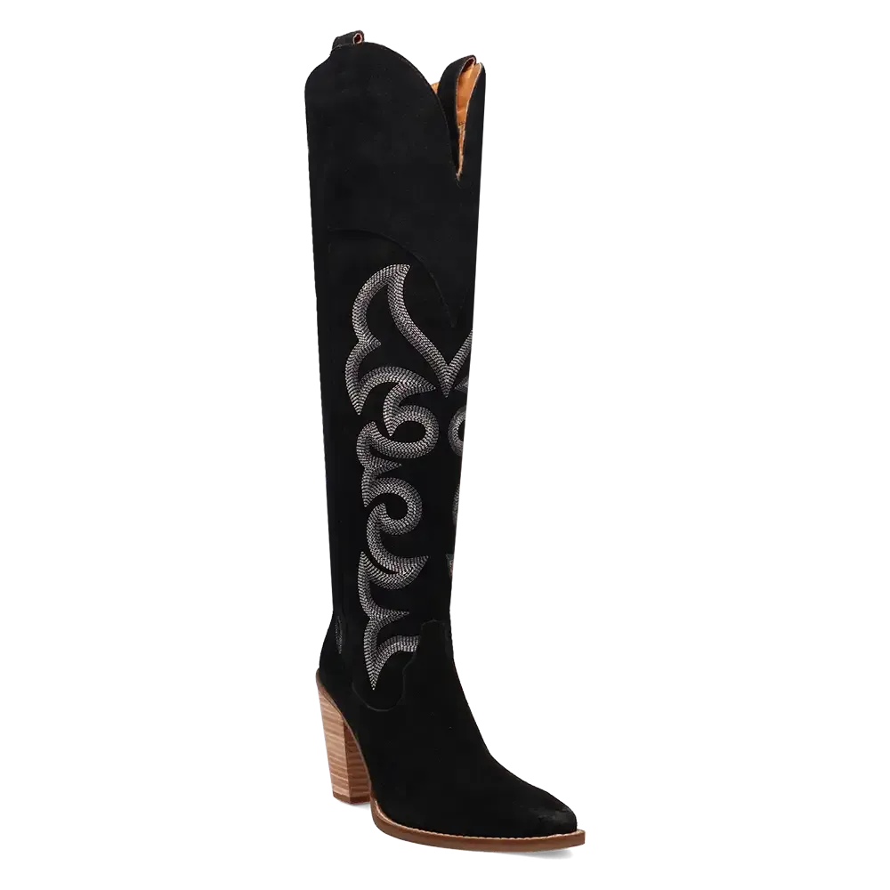 Dingo Primadonna - Women's Suede Leather Cowgirl Boots