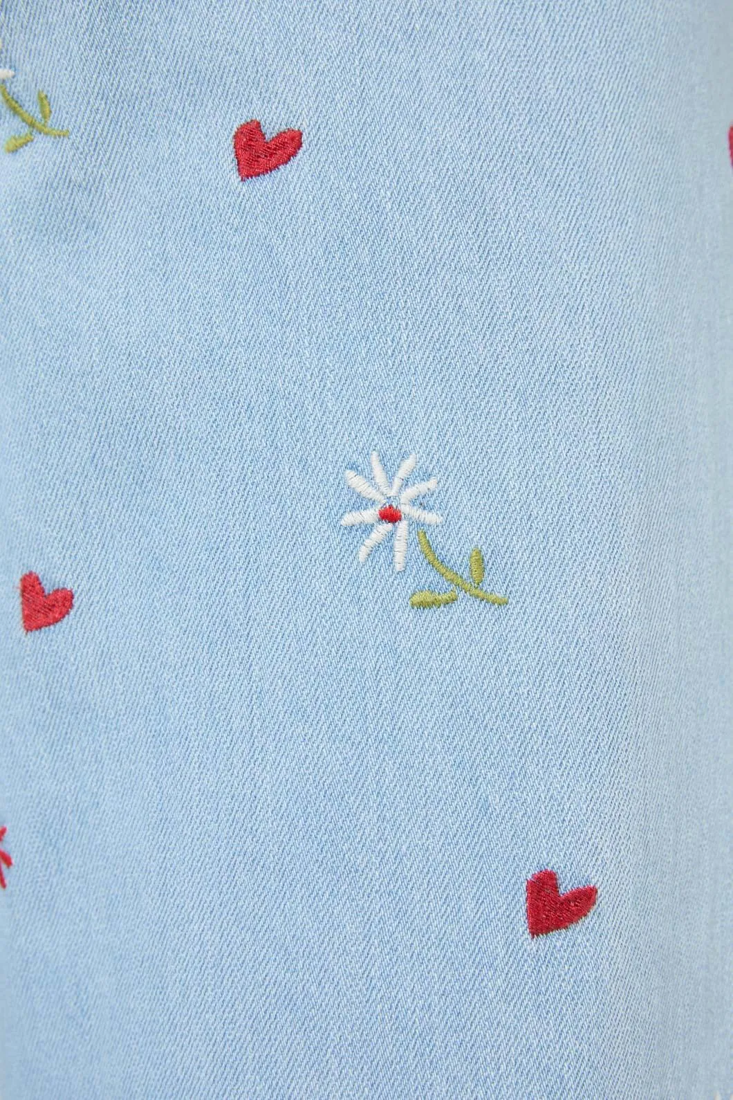 Ditsy Embroidered Jean