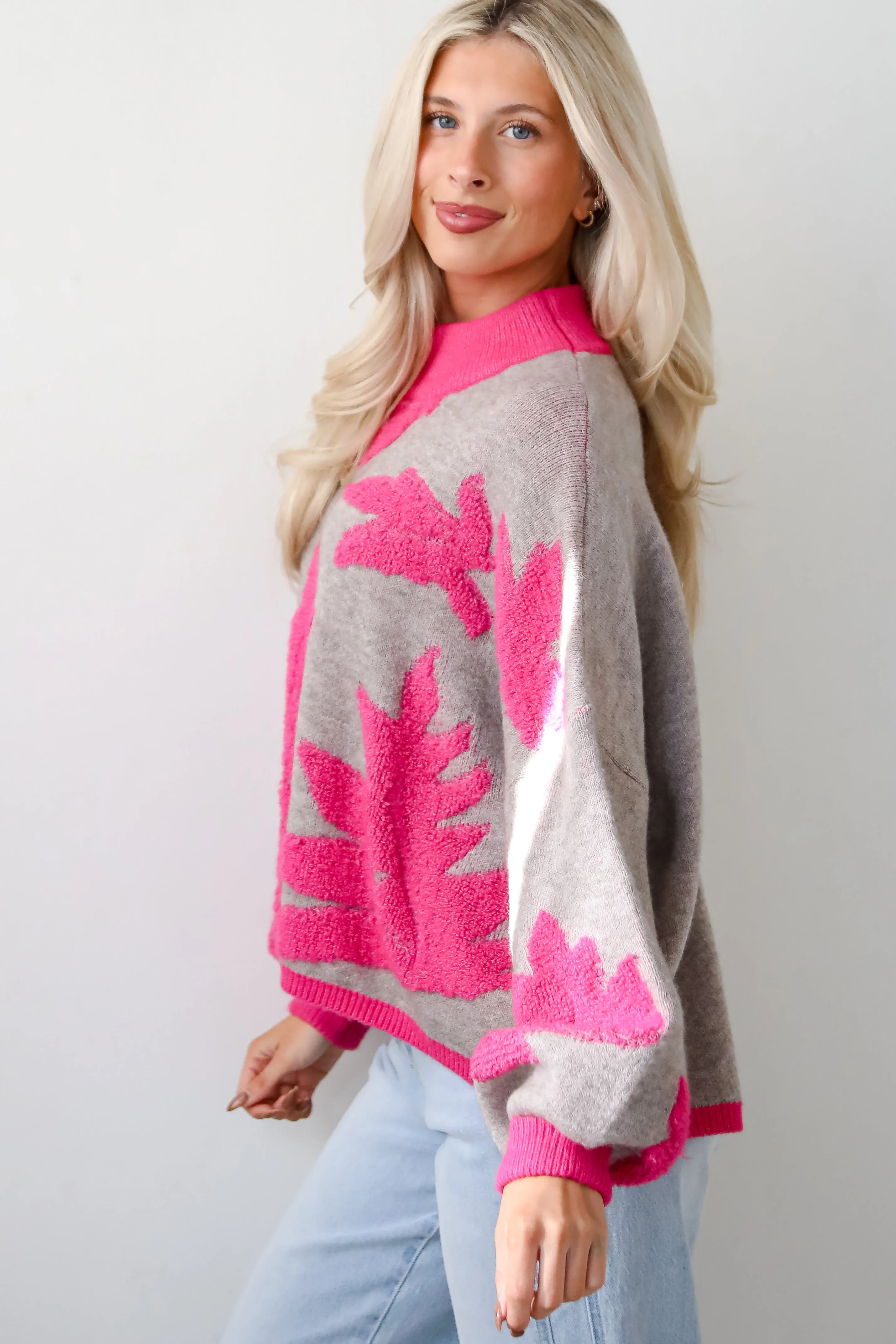 FINAL SALE - Brilliant Always Grey Oversized Sweater
