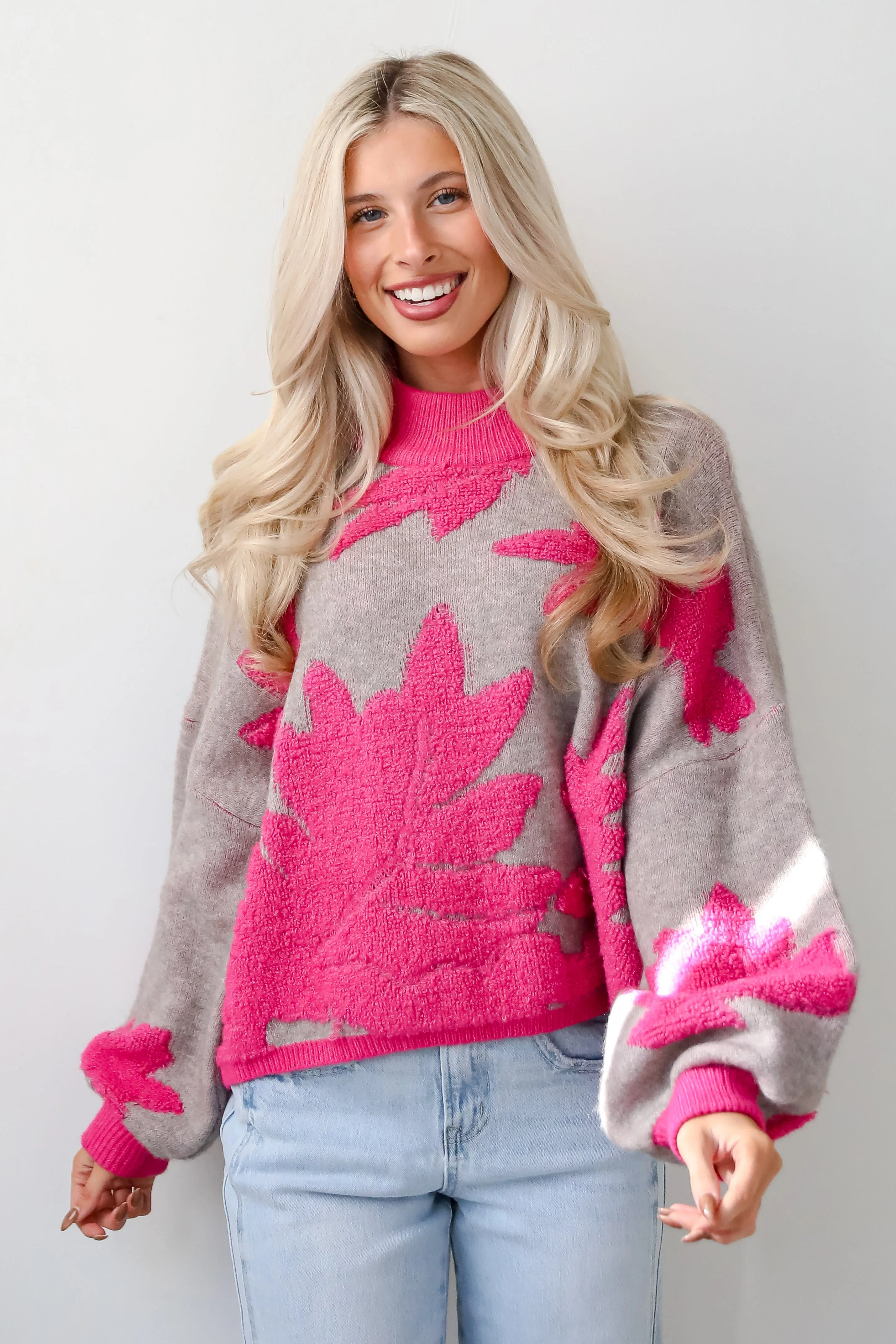 FINAL SALE - Brilliant Always Grey Oversized Sweater