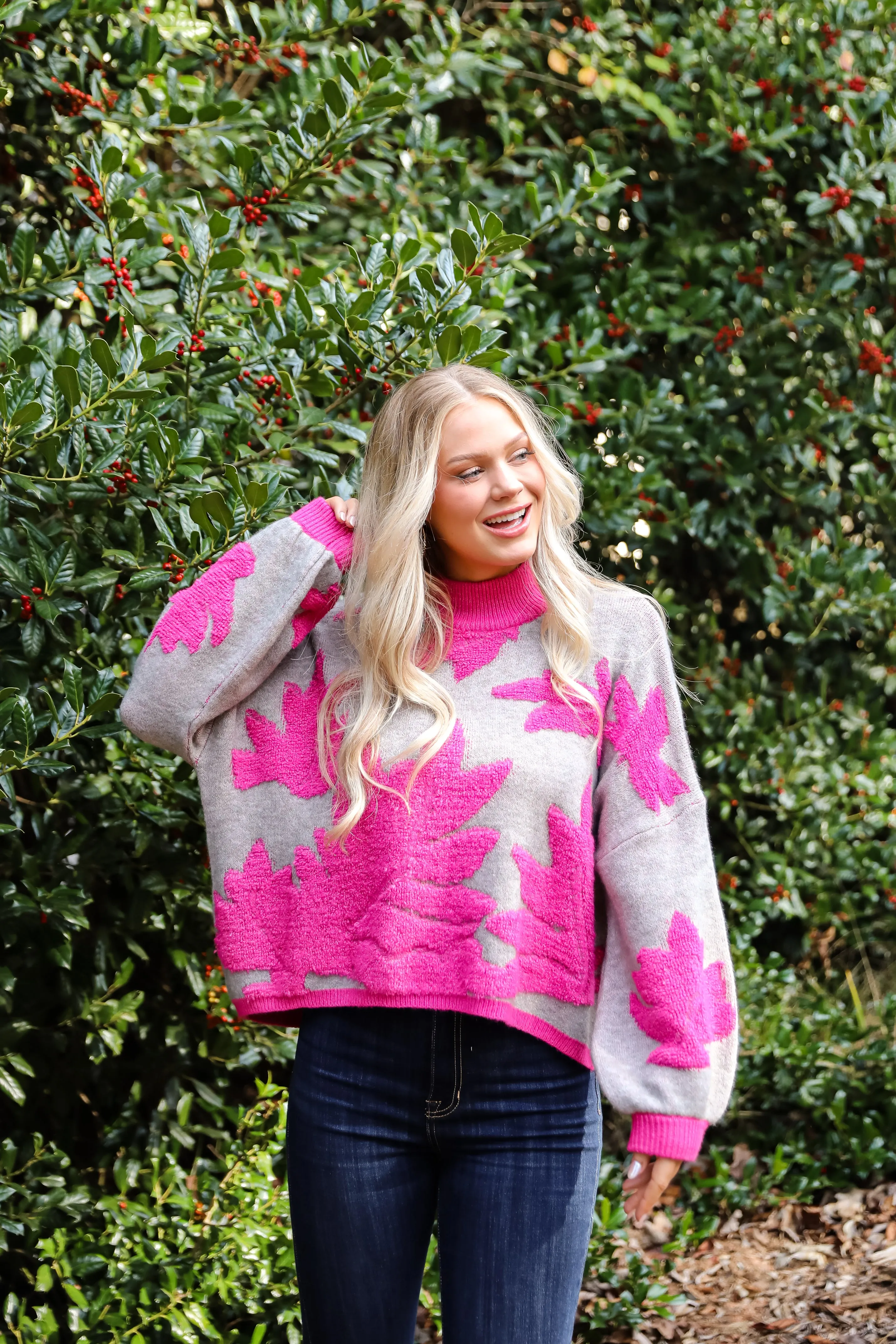 FINAL SALE - Brilliant Always Grey Oversized Sweater