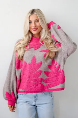 FINAL SALE - Brilliant Always Grey Oversized Sweater