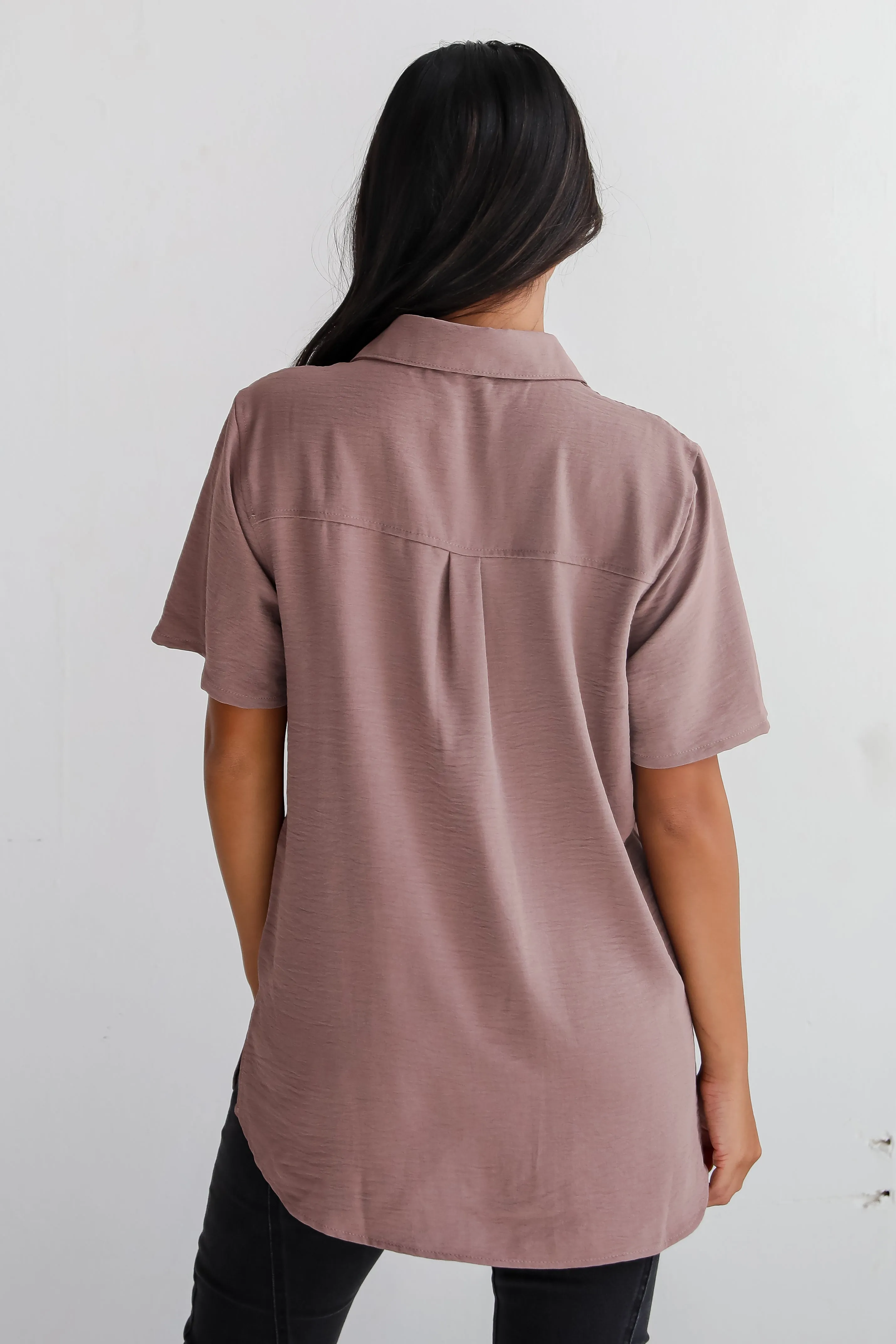 FINAL SALE - Kayla Button-Up Blouse - DU DEAL