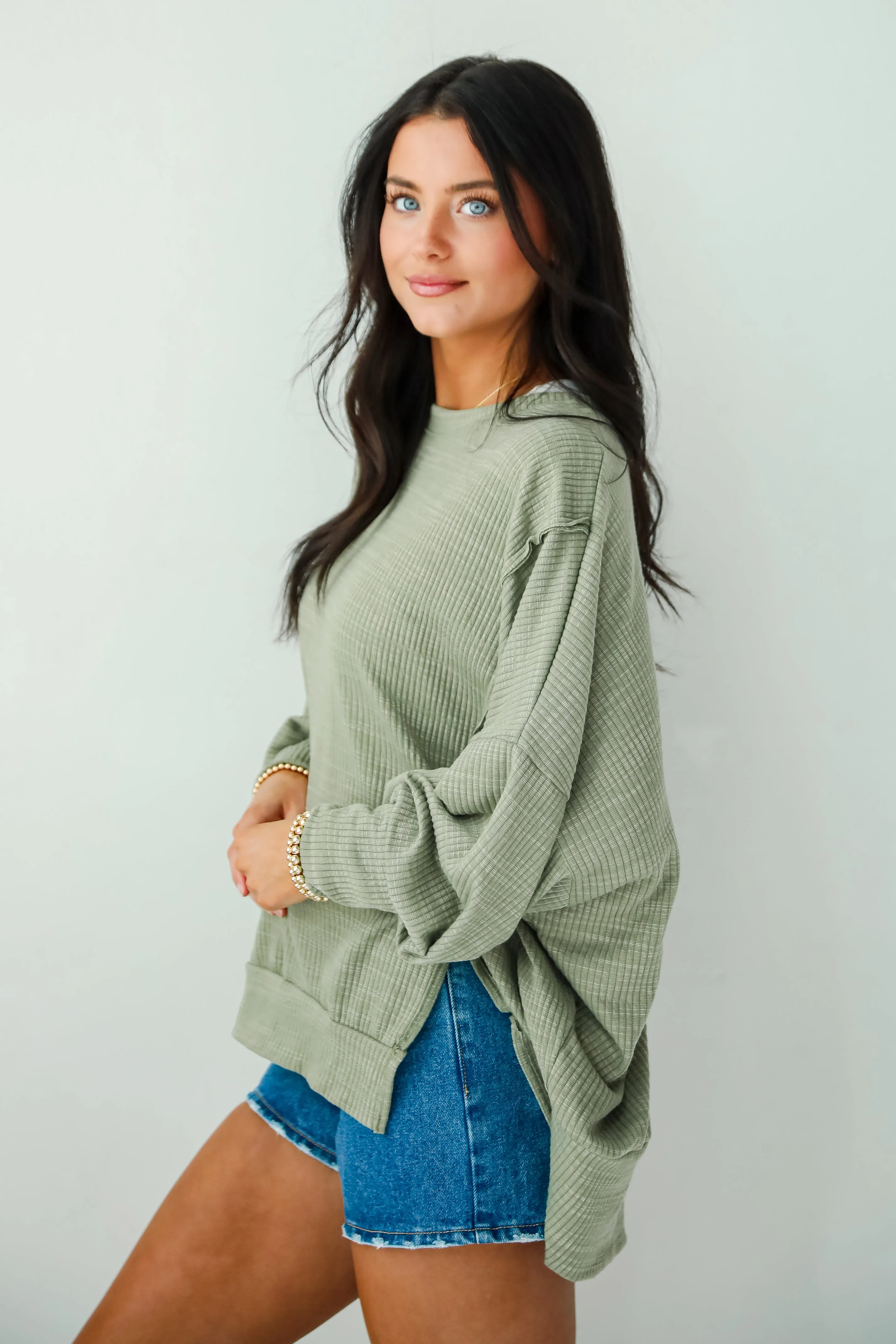 FINAL SALE - Perfectly Impressive Oversized Pullover