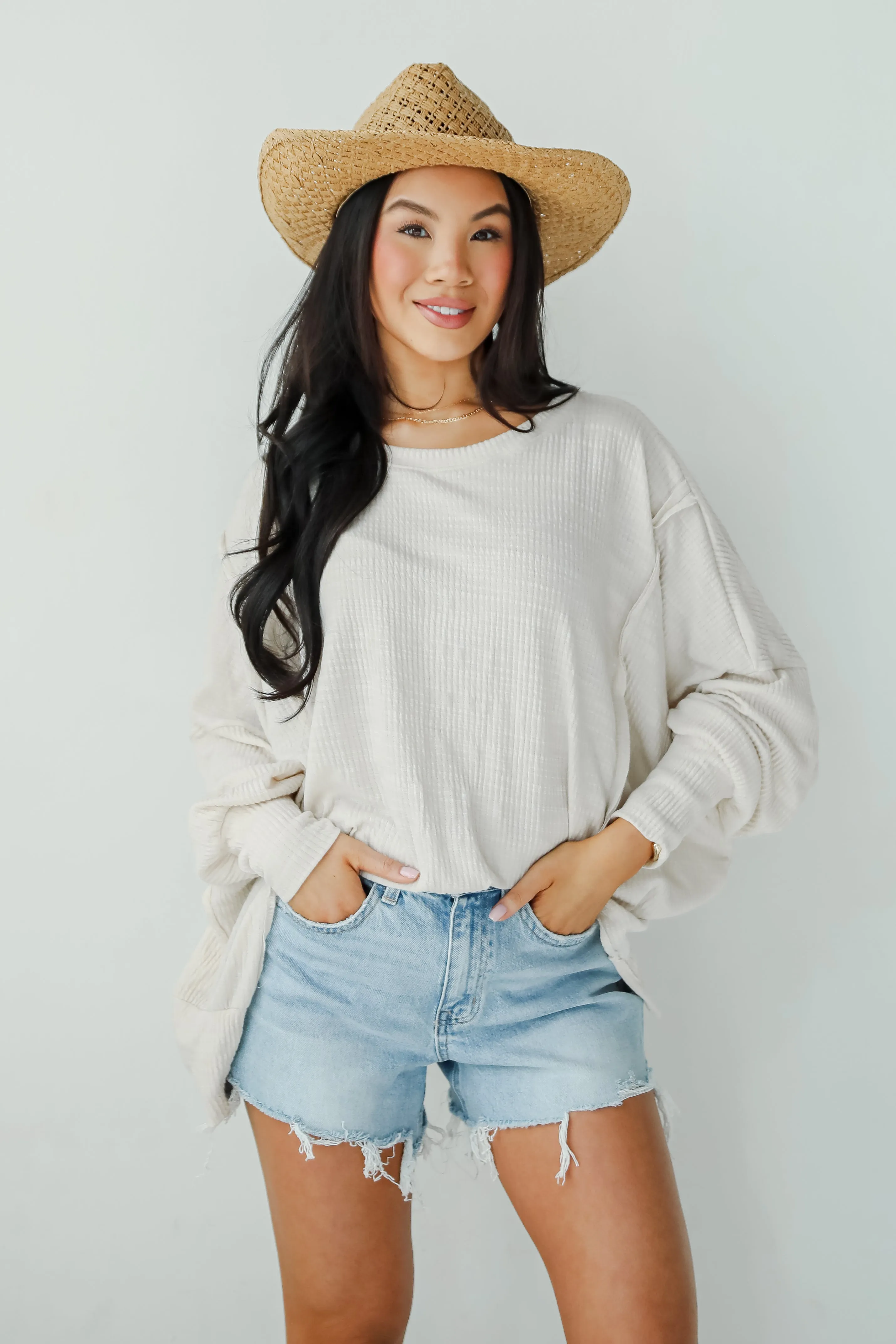 FINAL SALE - Perfectly Impressive Oversized Pullover