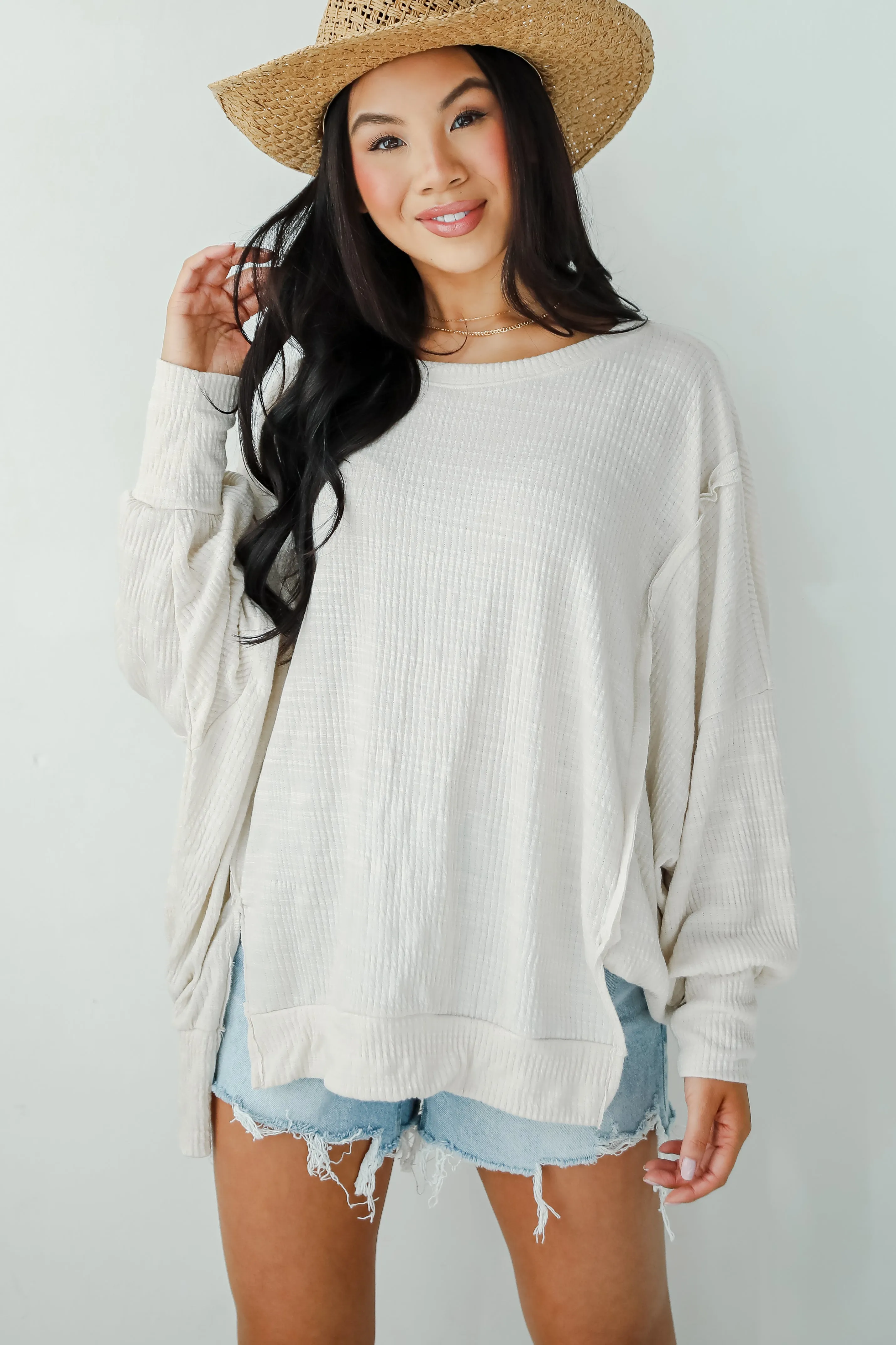FINAL SALE - Perfectly Impressive Oversized Pullover