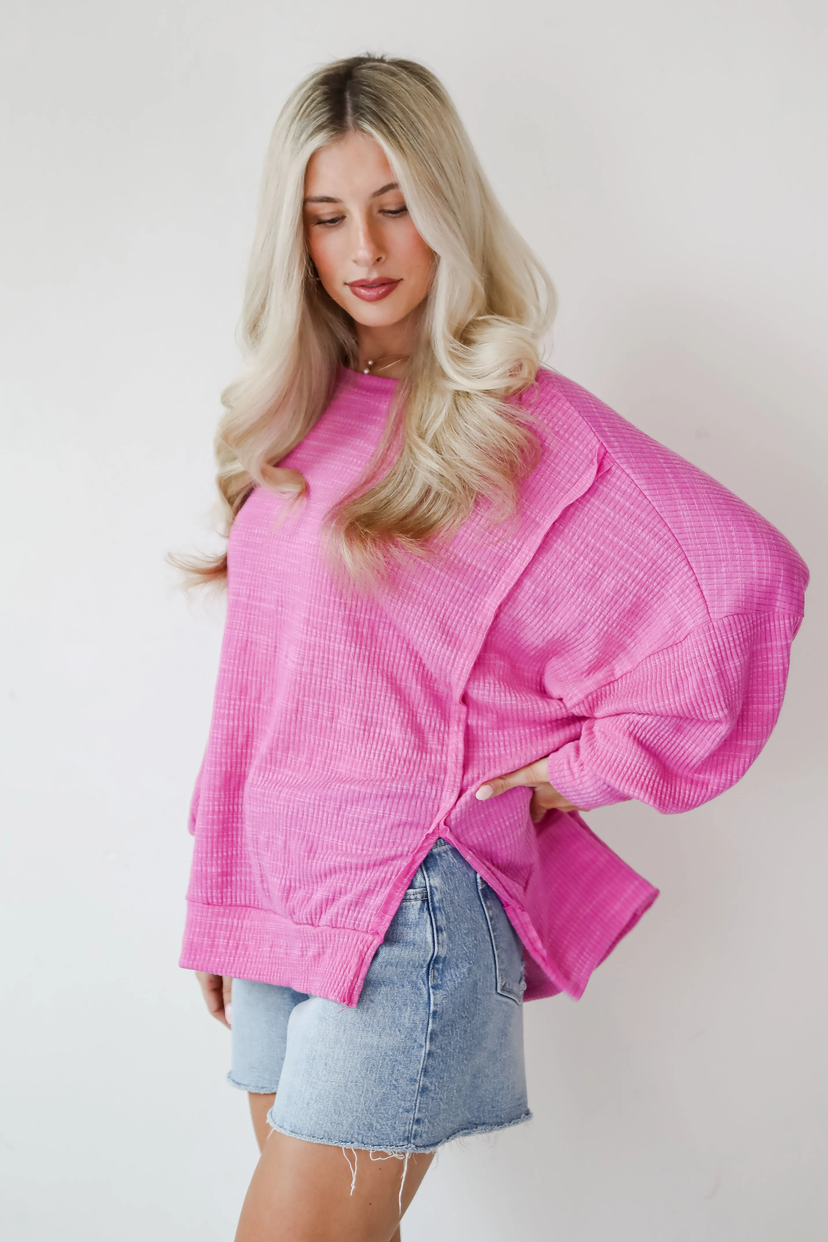 FINAL SALE - Perfectly Impressive Oversized Pullover