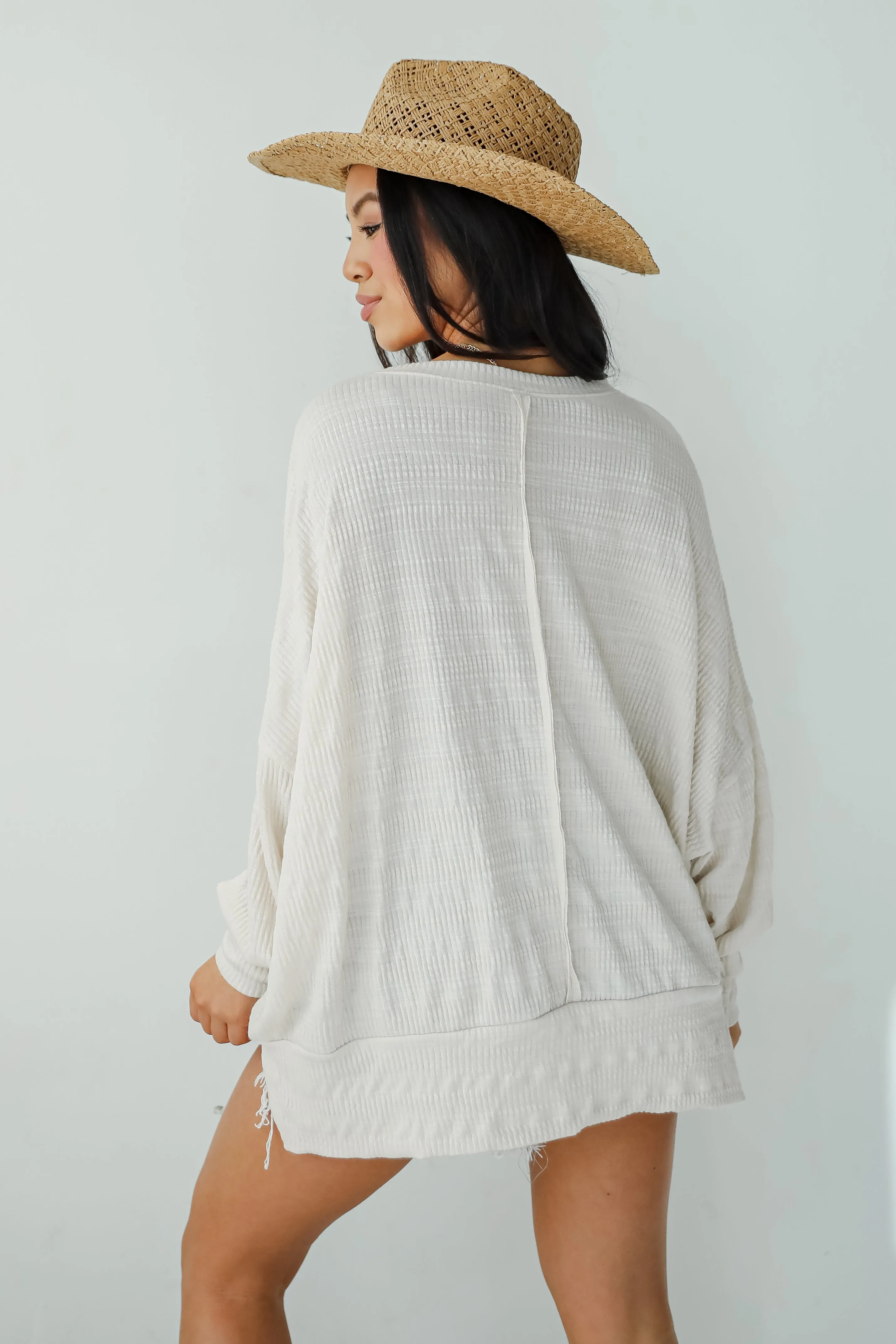 FINAL SALE - Perfectly Impressive Oversized Pullover
