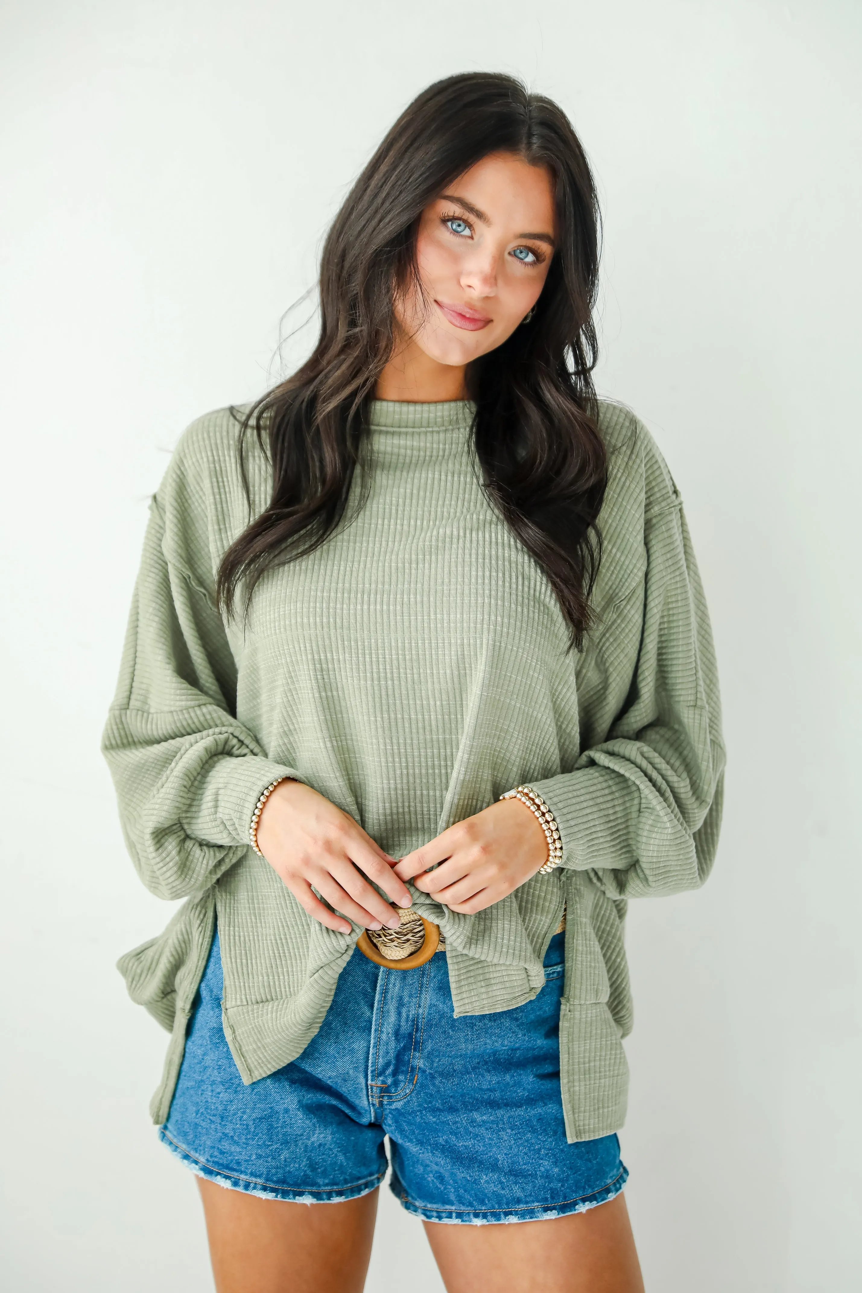 FINAL SALE - Perfectly Impressive Oversized Pullover