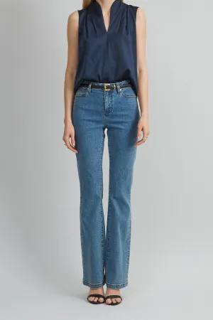 Fit & Flare Jeans