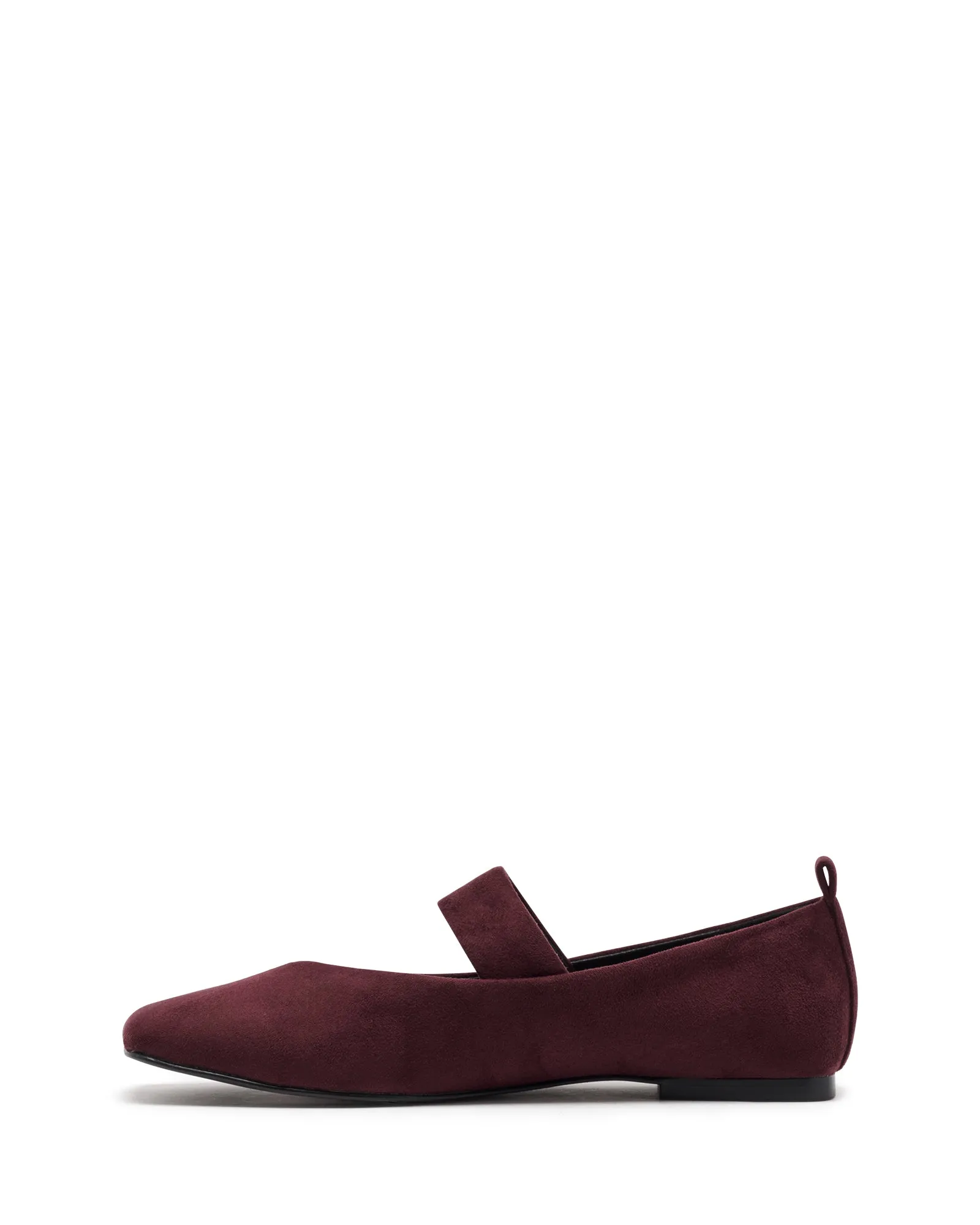 Gael Ballet Flat Bordeaux Suede