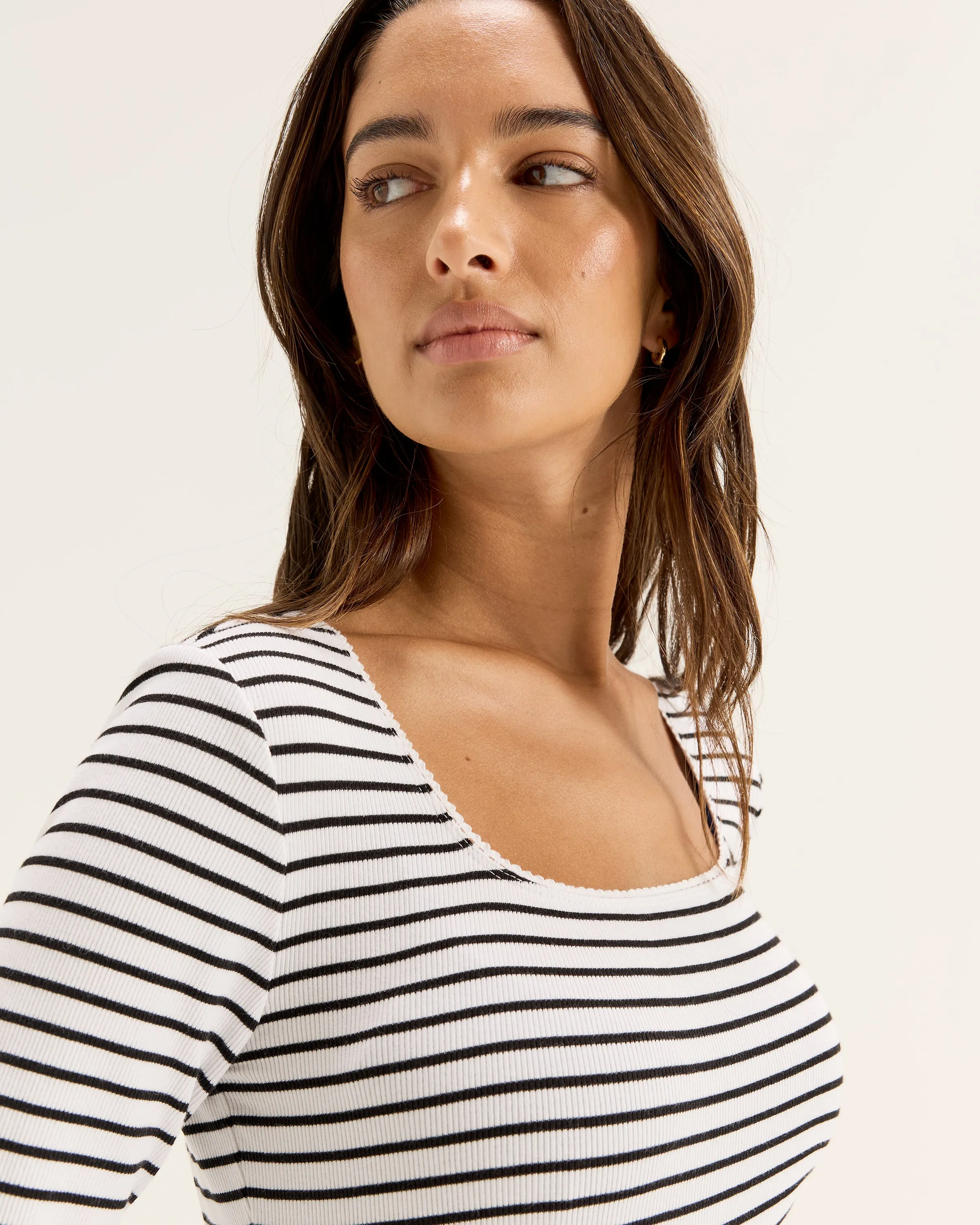 Gia Stripe Top