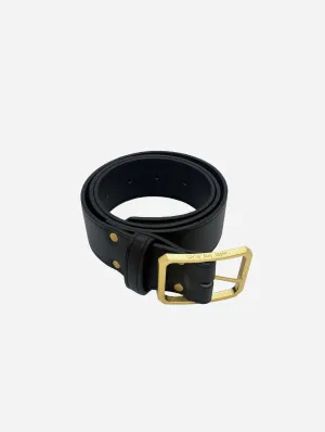 Griselda Corn Vegan Leather Belt | Black