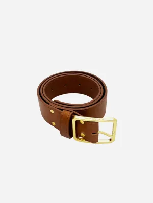 Griselda Corn Vegan Leather Belt | Tan