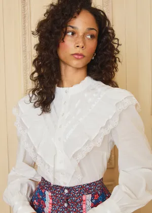 GUNNE SAX by ModCloth Karina Edwardian Ruffle Blouse