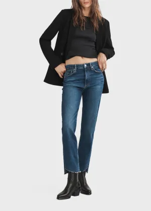 Harlow Mid-Rise Straight Jeans