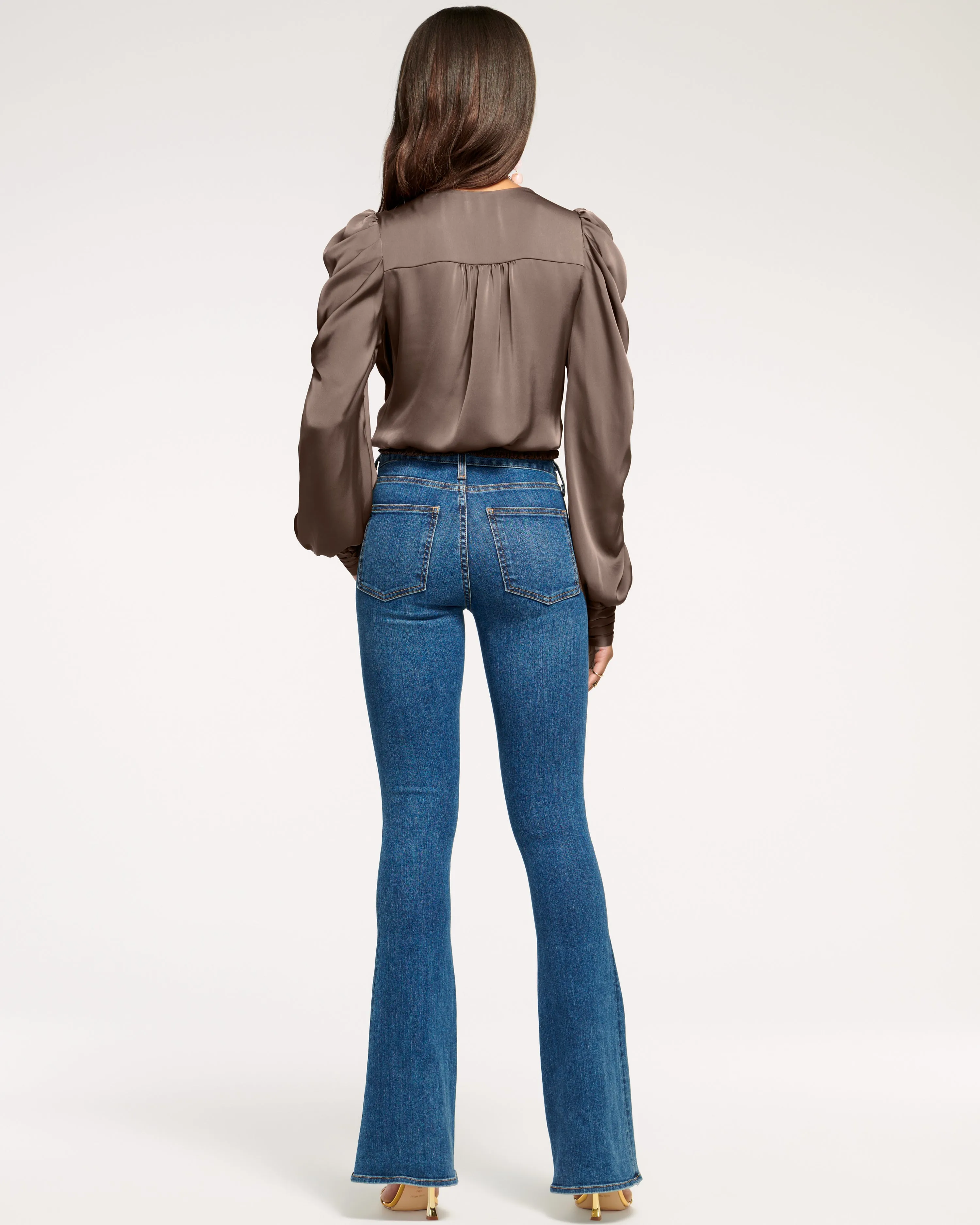 Helena High-Rise Flare Jean