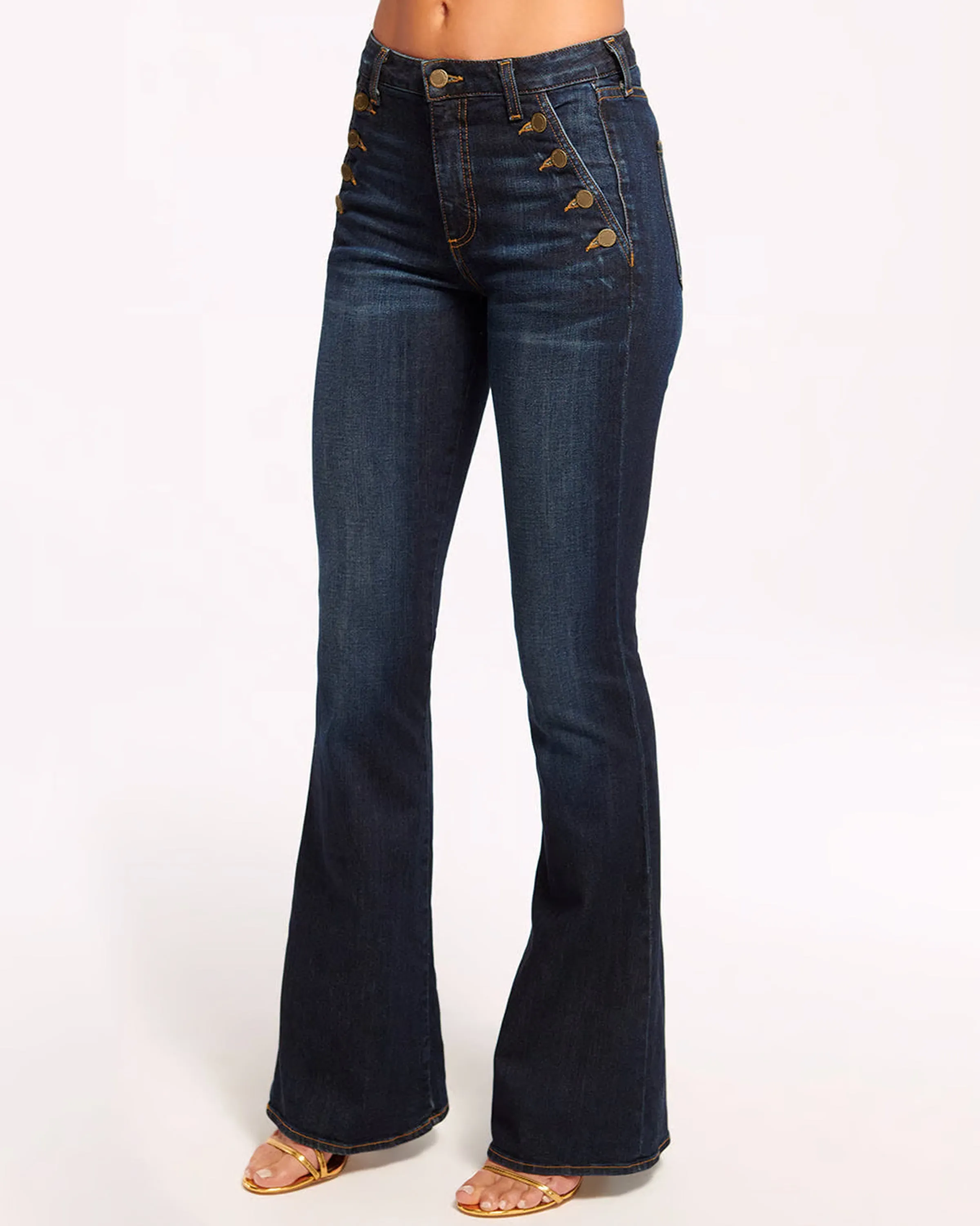 Helena High-Rise Flare Jean