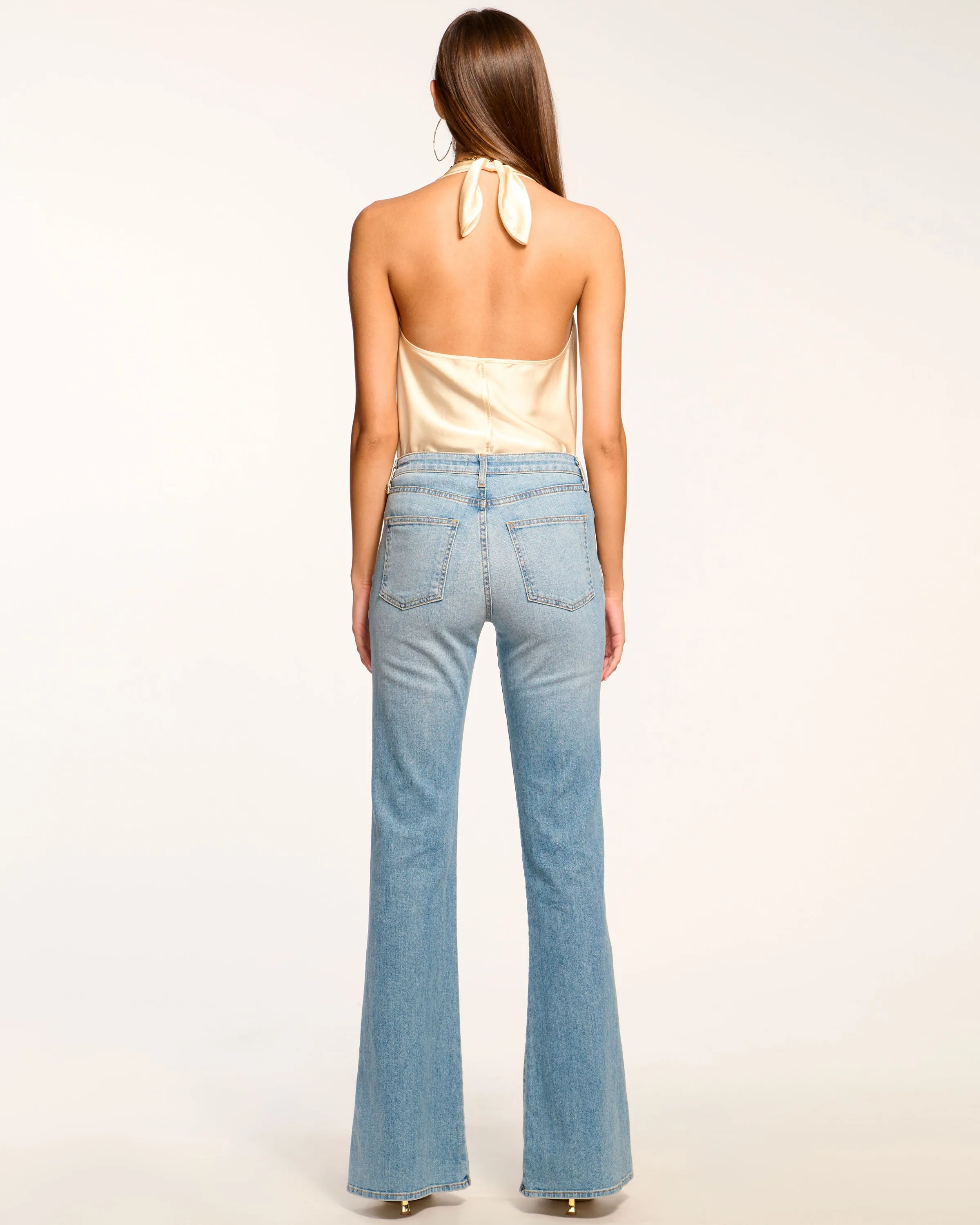 Helena High-Rise Flare Jean