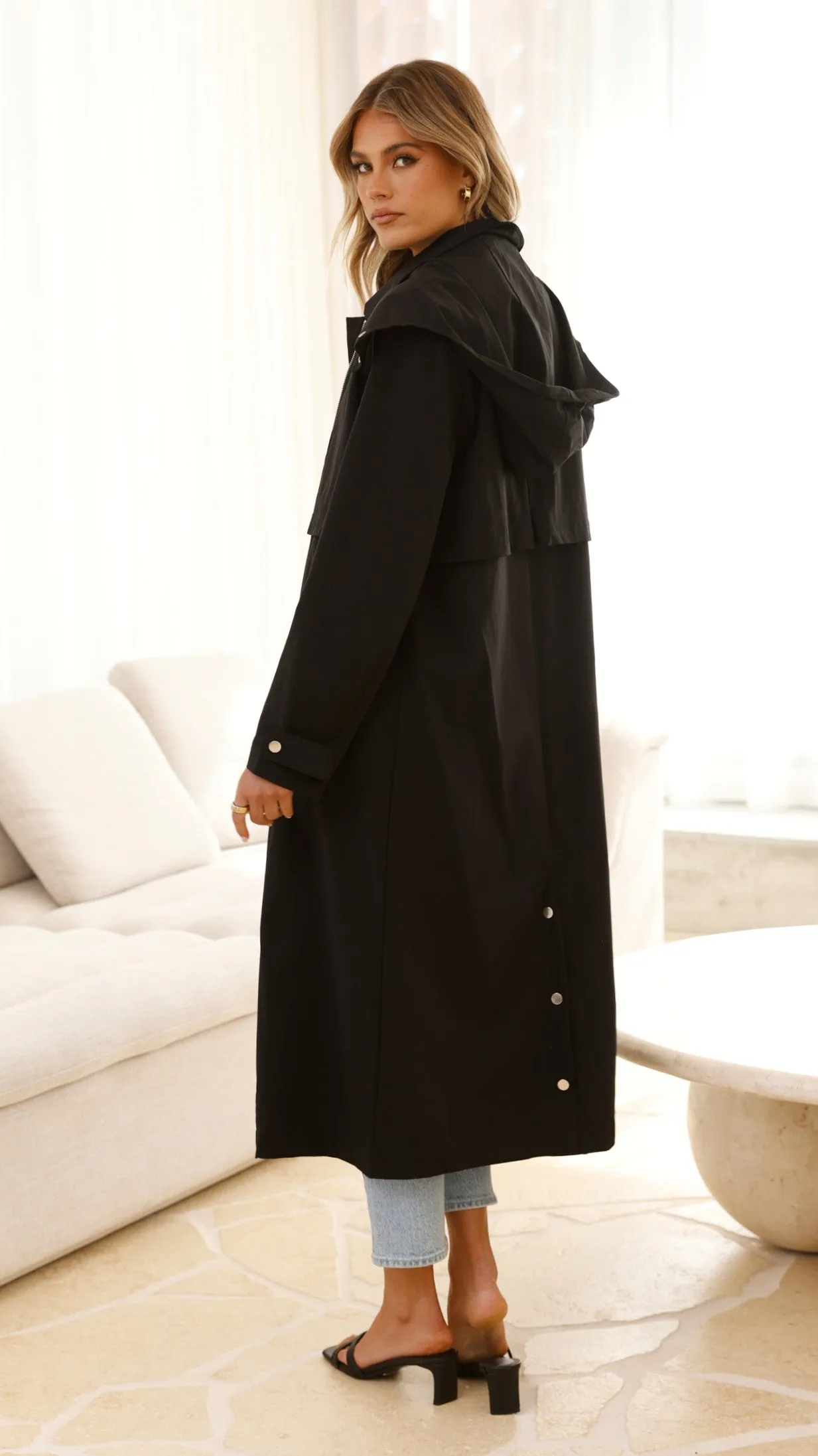 Hendrix Trench - Black