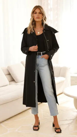 Hendrix Trench - Black