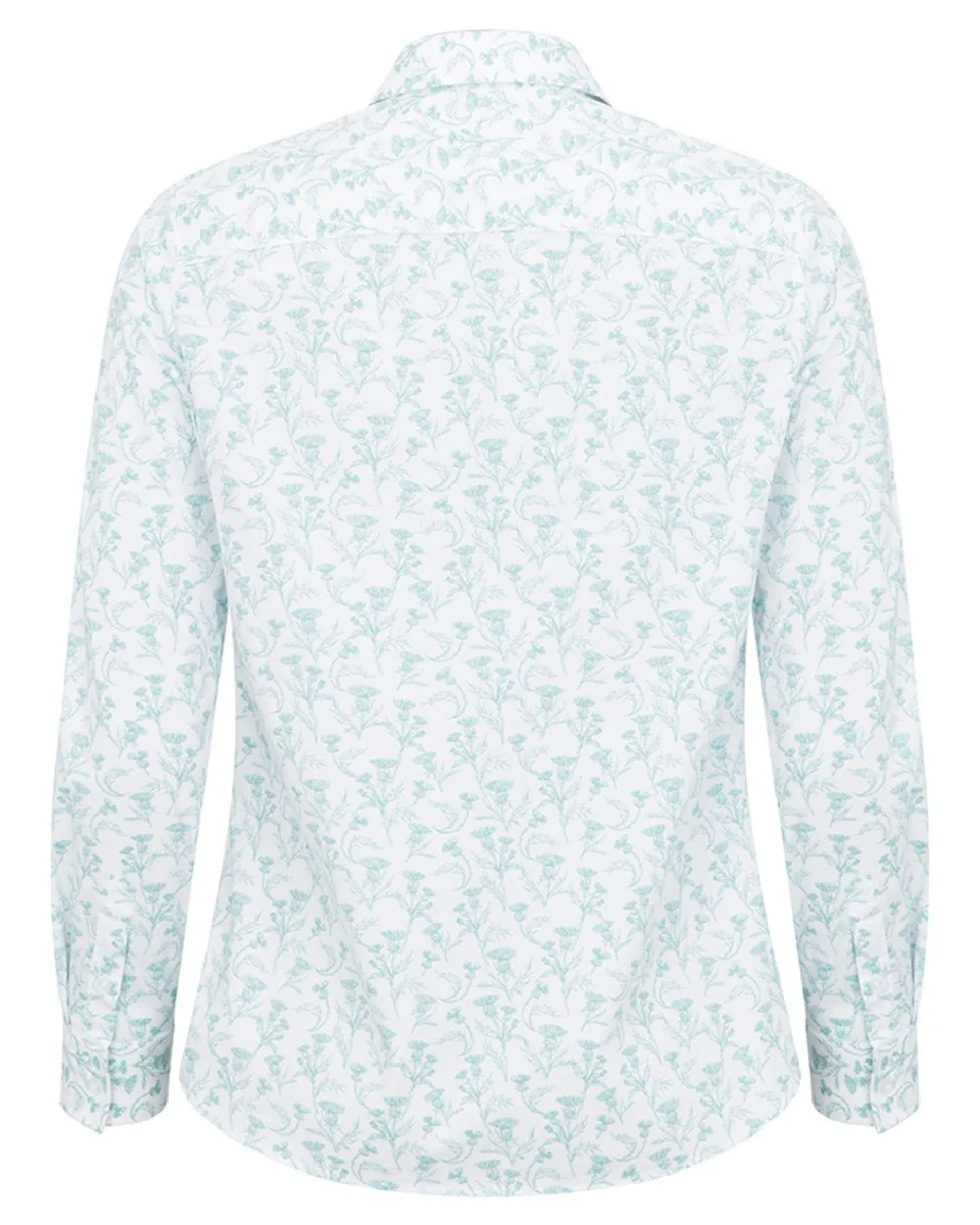 Hoggs of Fife Womens Thistle Print Shirt