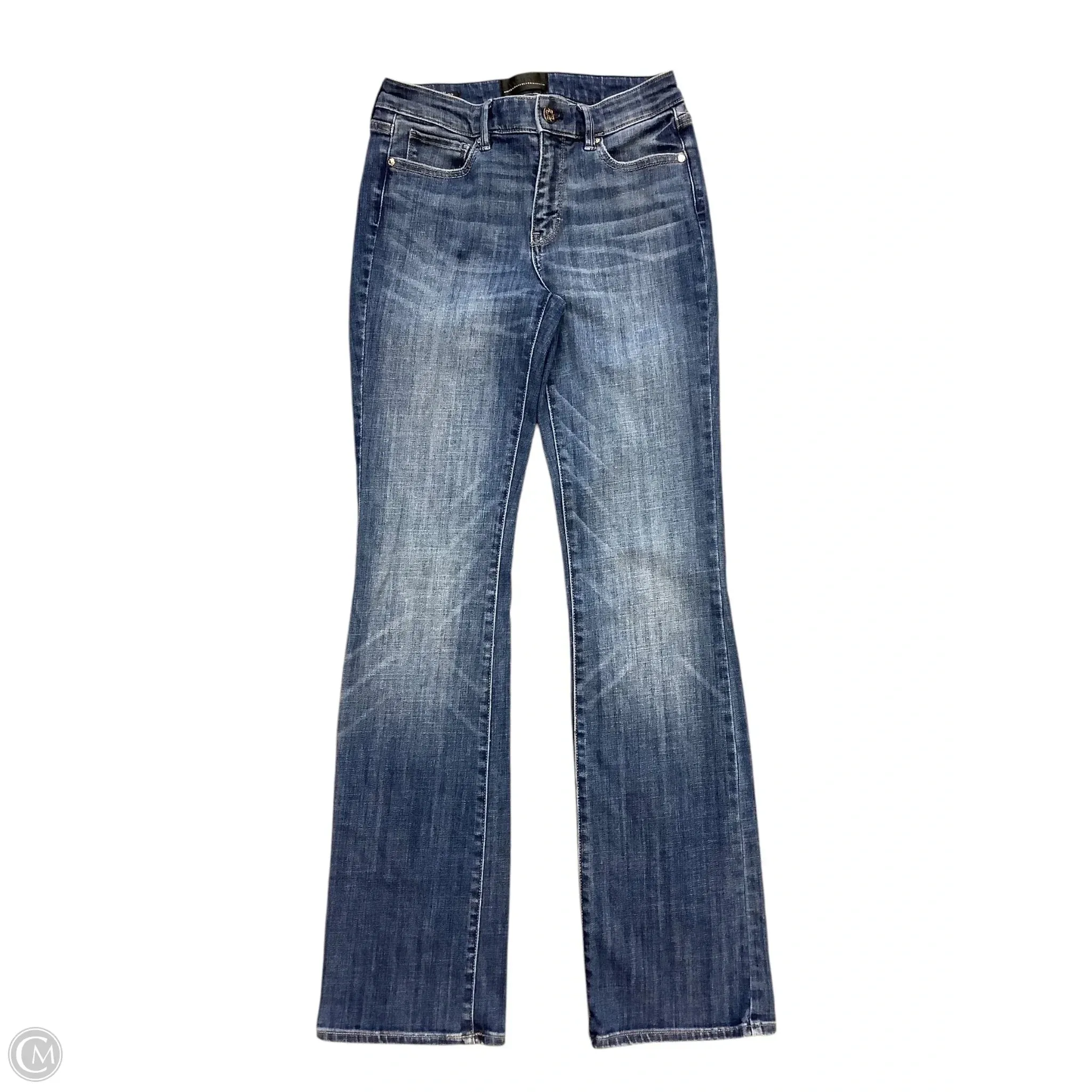Jeans Boot Cut By White House Black Market In Blue Denim, Size: 2