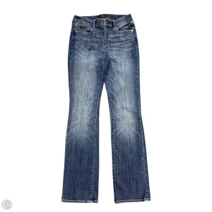 Jeans Boot Cut By White House Black Market In Blue Denim, Size: 2