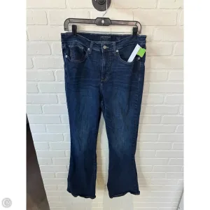 Jeans Flared By Lucky Brand In Blue Denim, Size: 12