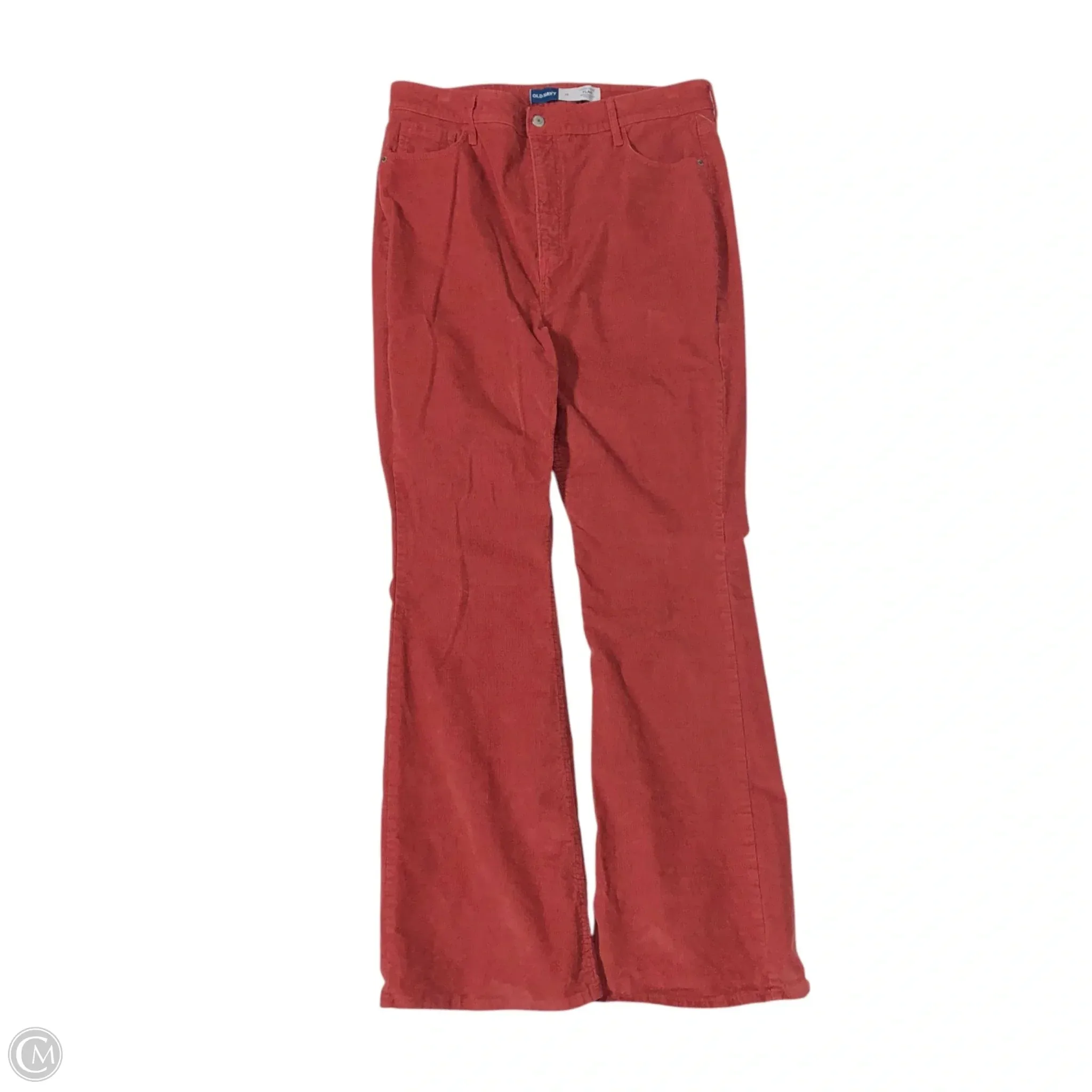 Jeans Flared By Old Navy In Red, Size: 14